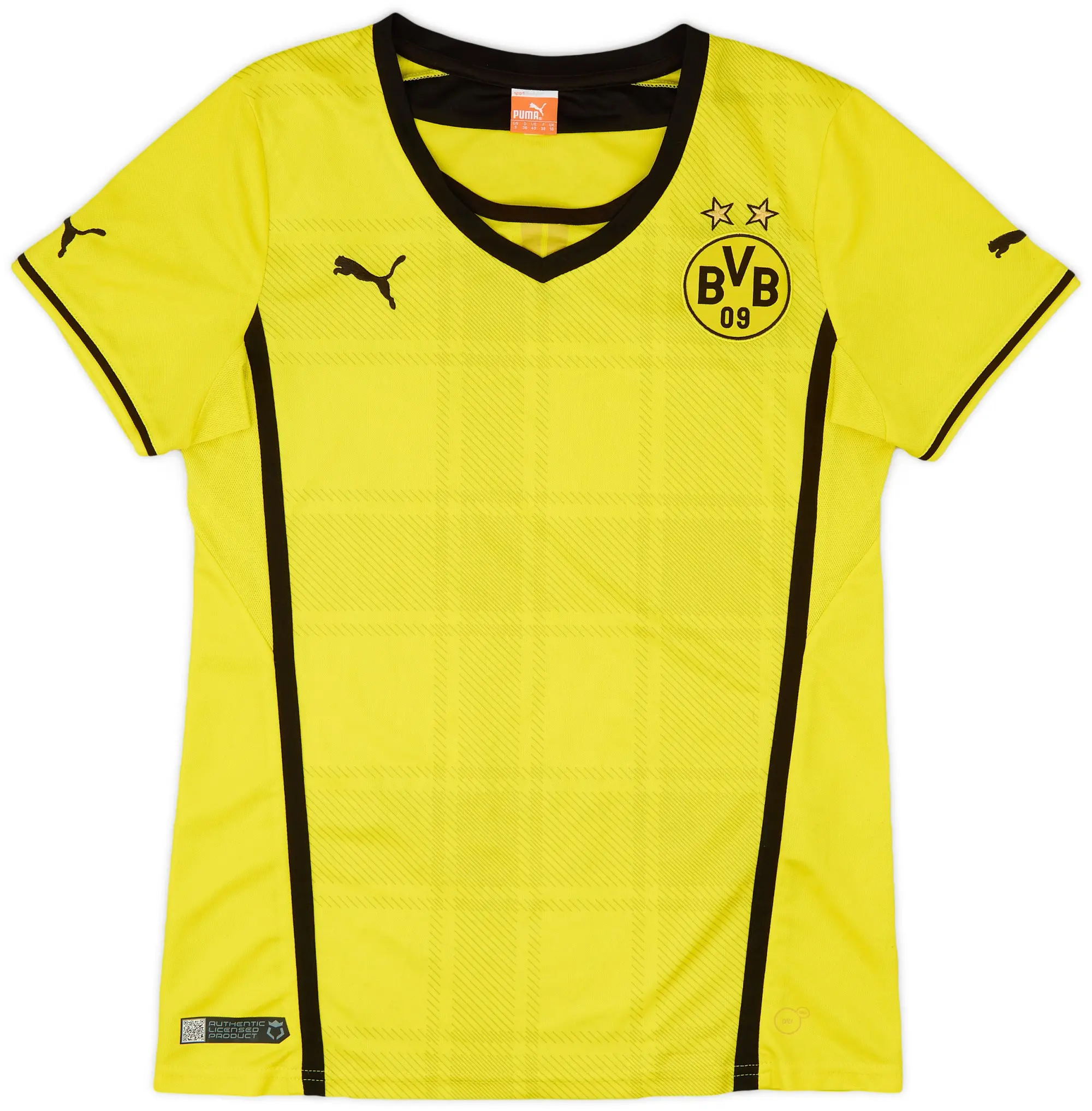 Puma 2013-14 Borussia Dortmund Home Shirt - 6/10 - (Women's S)