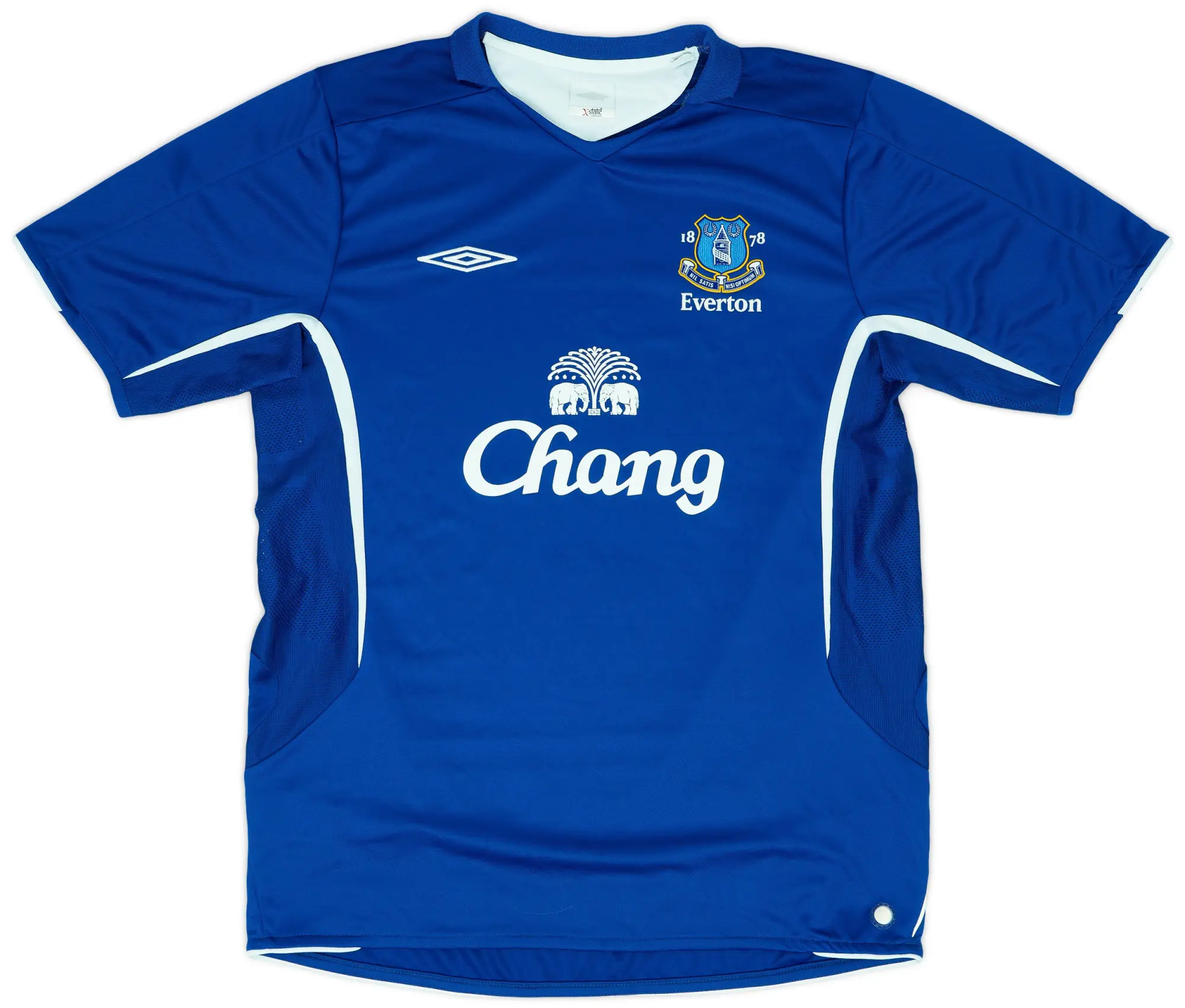 Umbro 2005-06 Everton Home Shirt - 8/10 - (L)