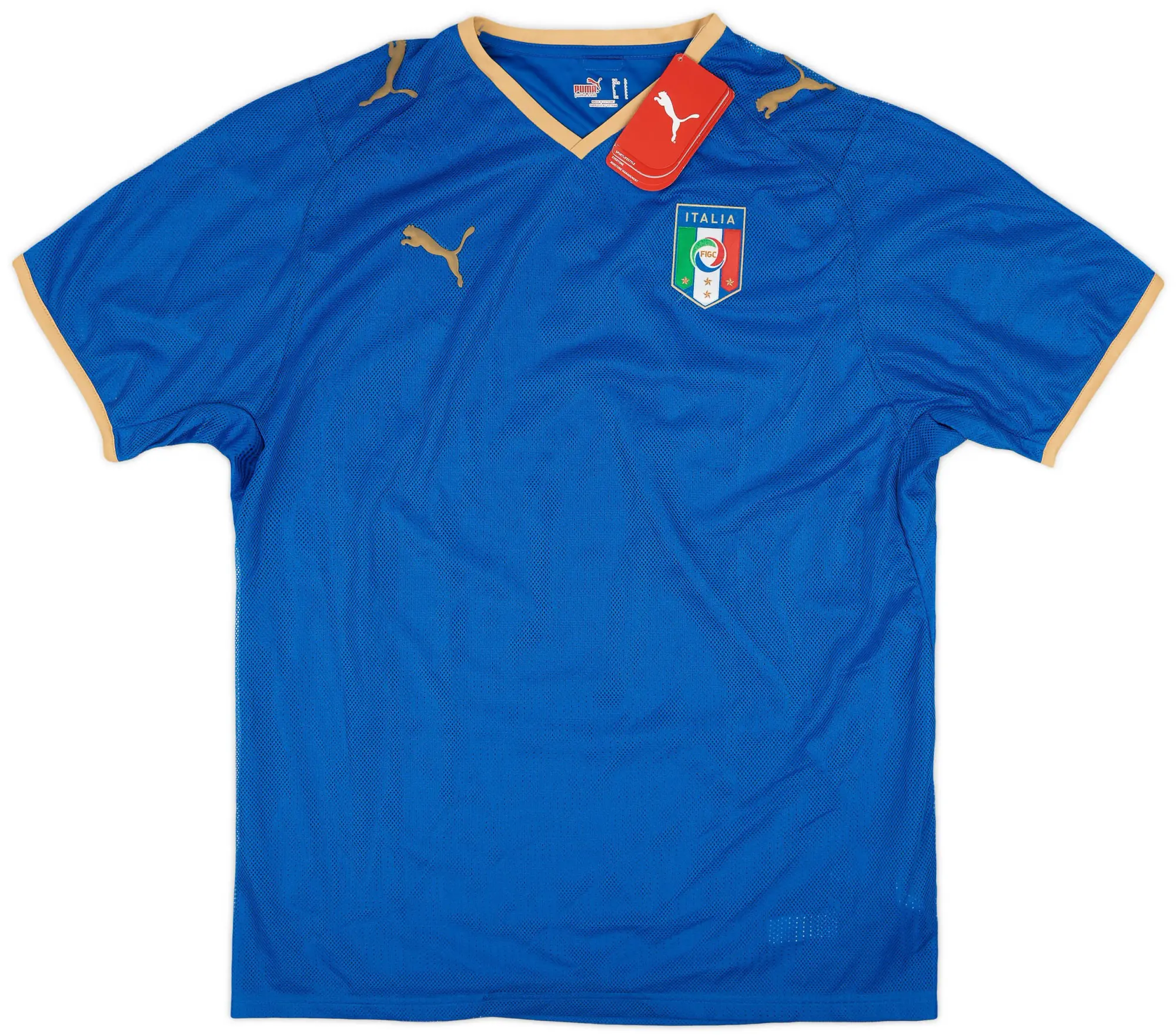 Puma 2007-08 Italy Home Shirt (L)