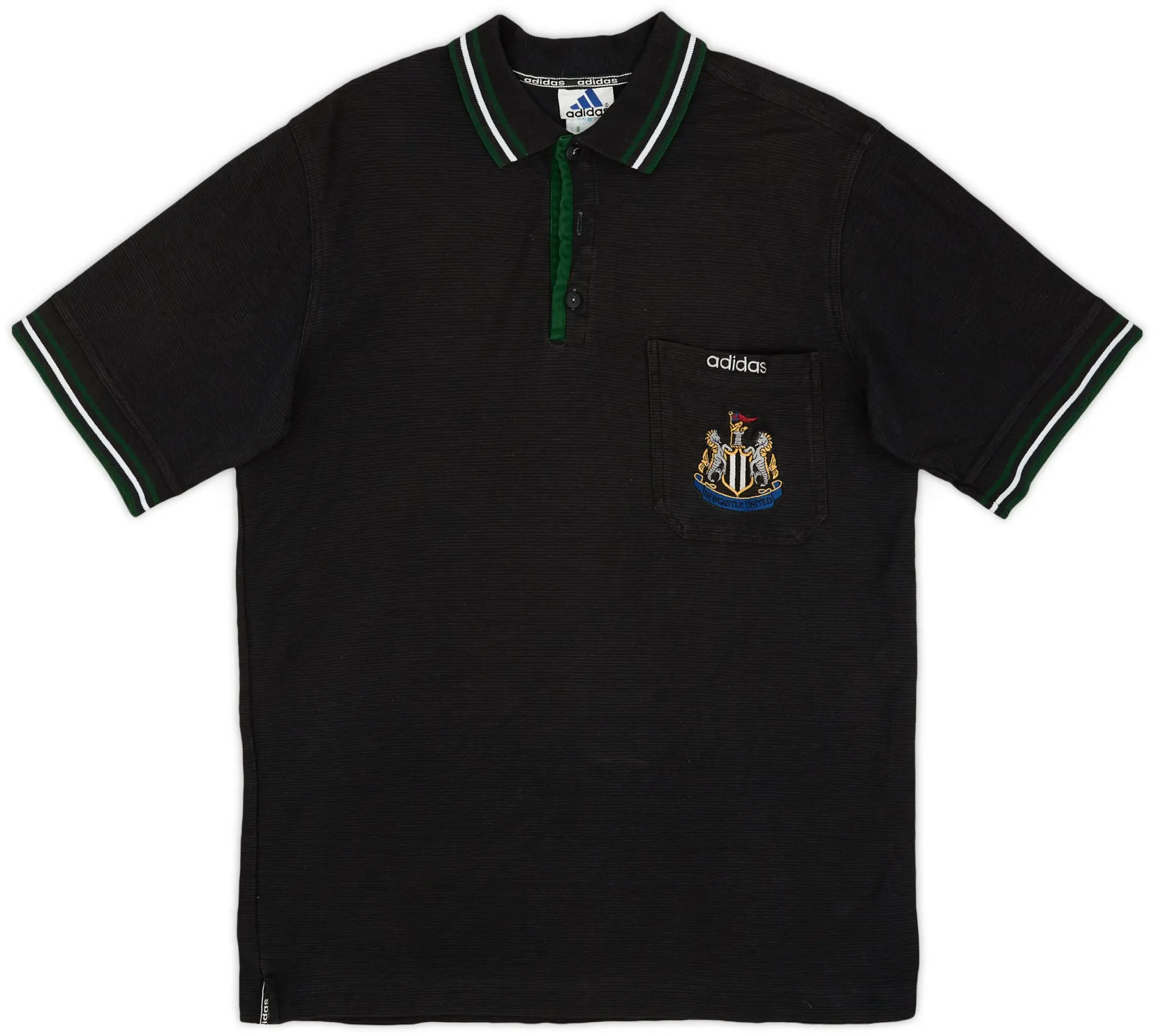 1997-98 Newcastle adidas Polo Shirt - 7/10 - (S)