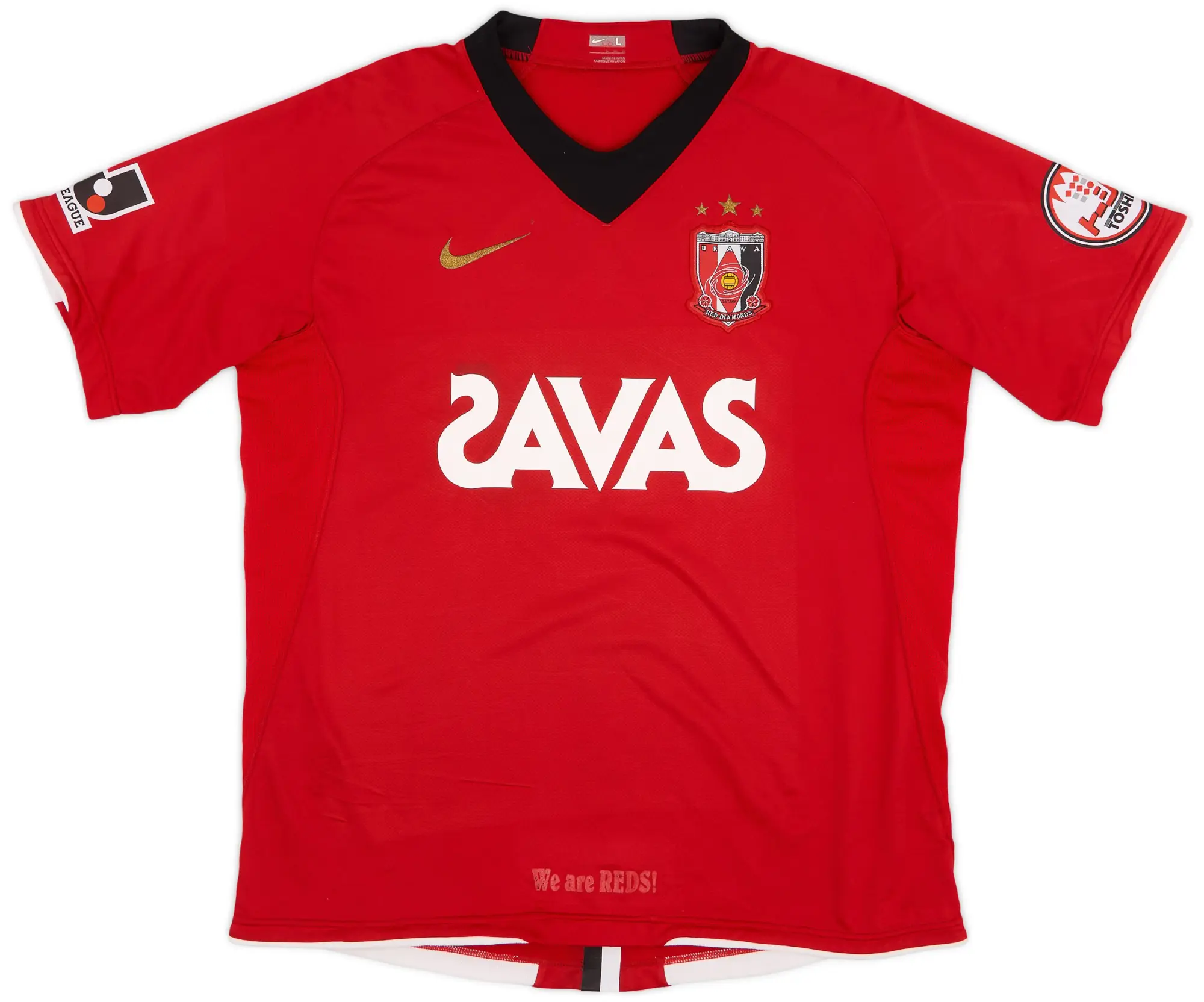 Nike 2008 Urawa Red Diamonds Signed Home Shirt - 6/10 - (L)