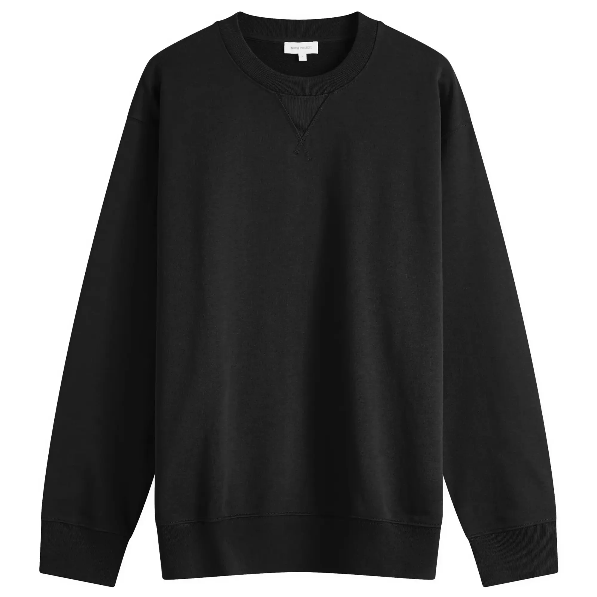 Norse Projects Men's Standard Crew Sweatshirt Black