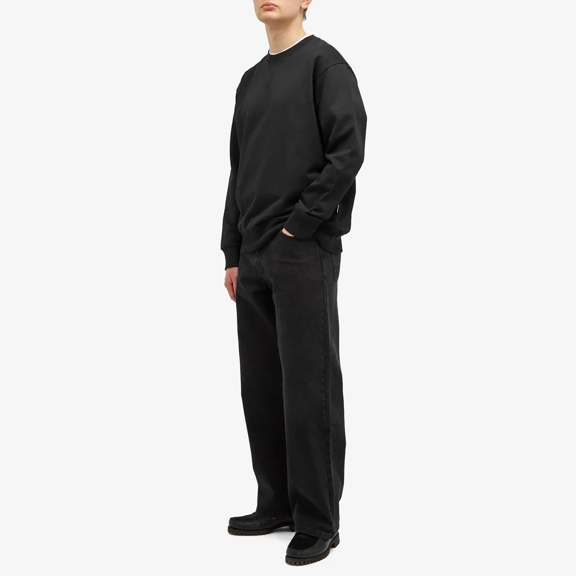 Norse Projects Men's Standard Crew Sweatshirt Black