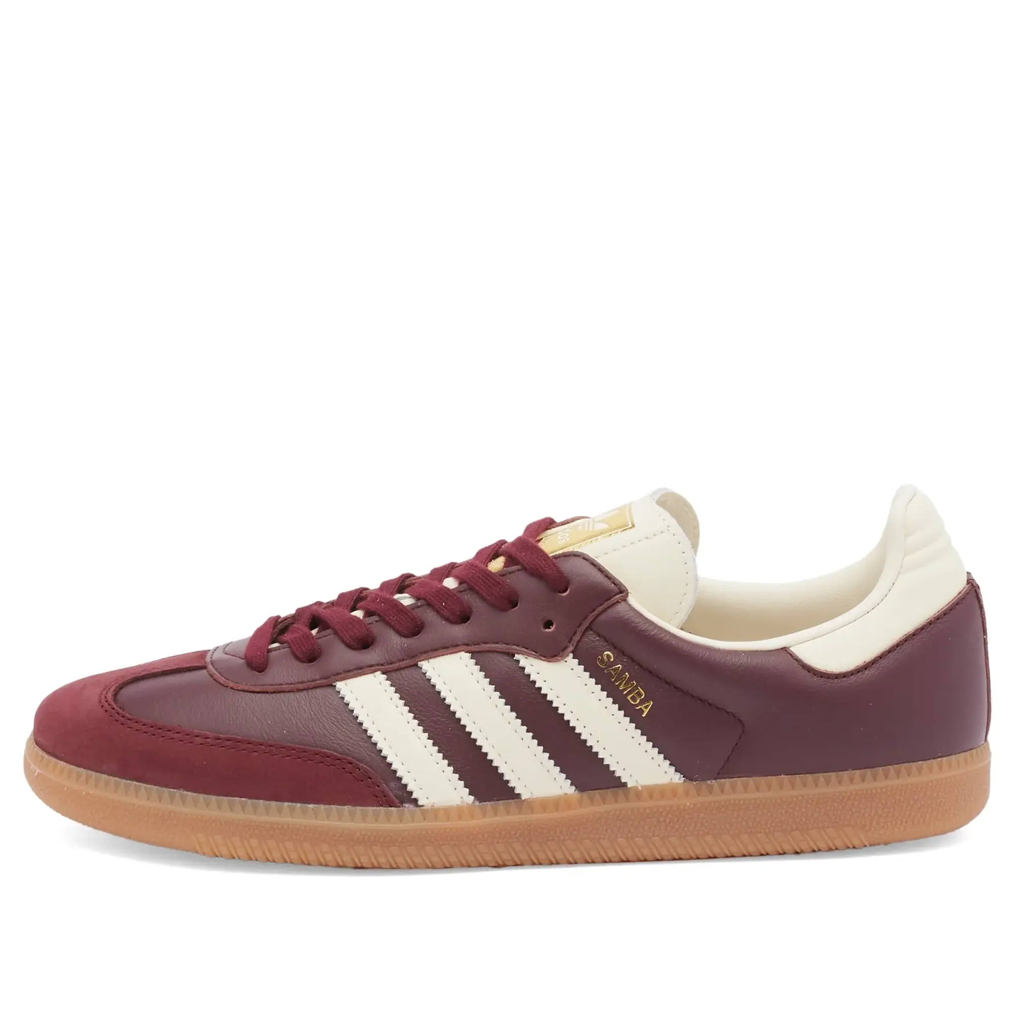 adidas Originals Womens Samba OG Trainer - Red - Size 3 - Red