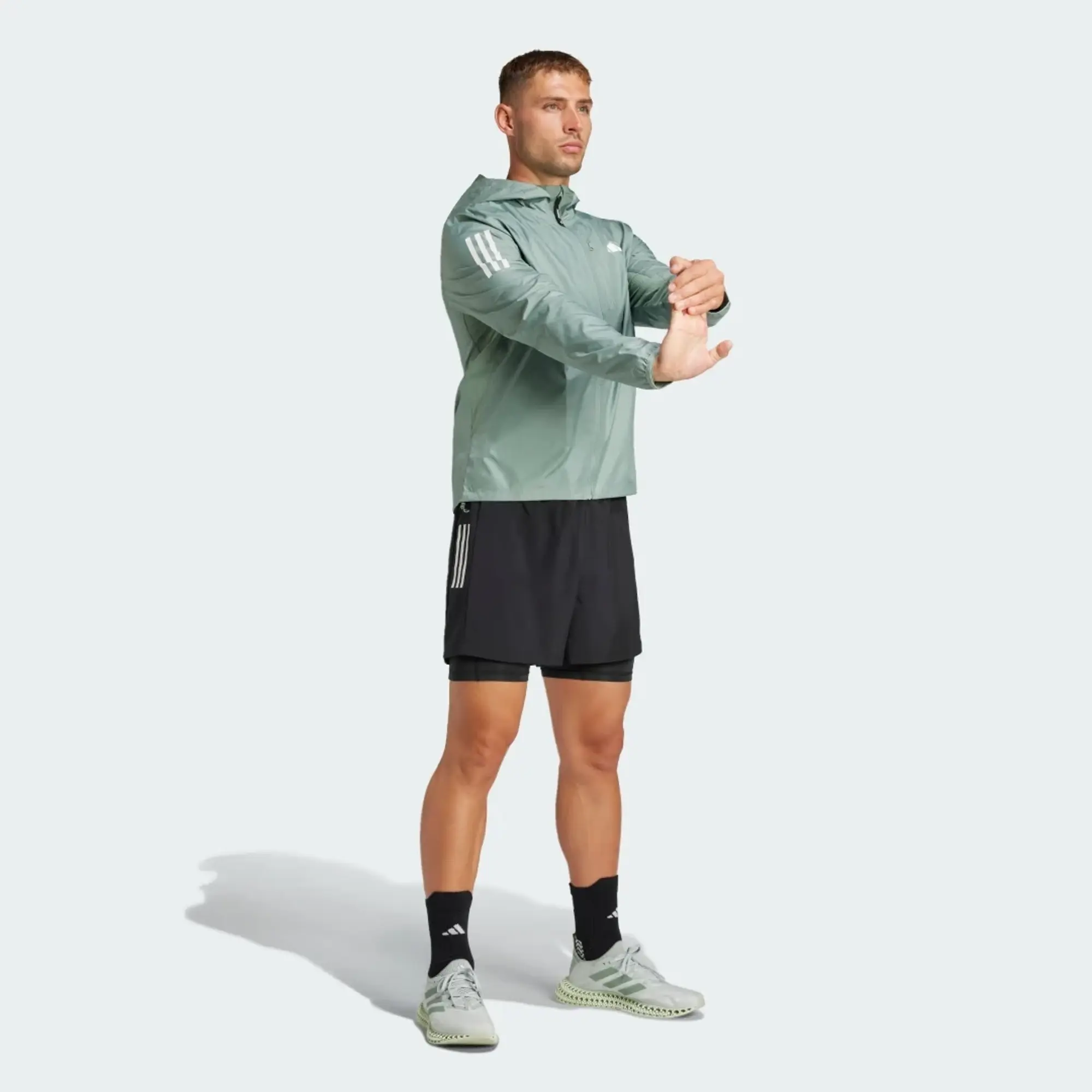 adidas Own The Run Hooded Jacket