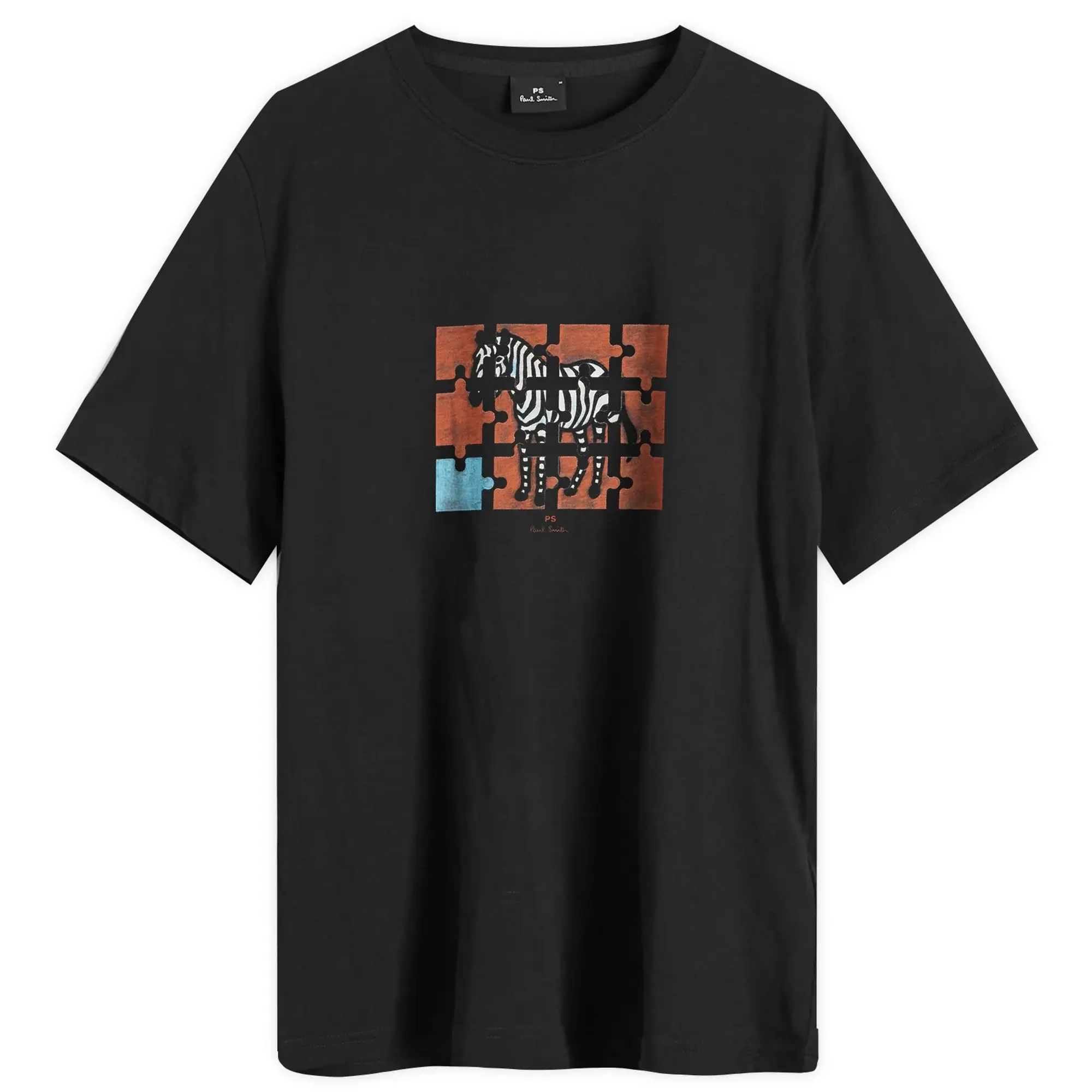 Paul Smith Men's Jigsaw T-Shirt Black
