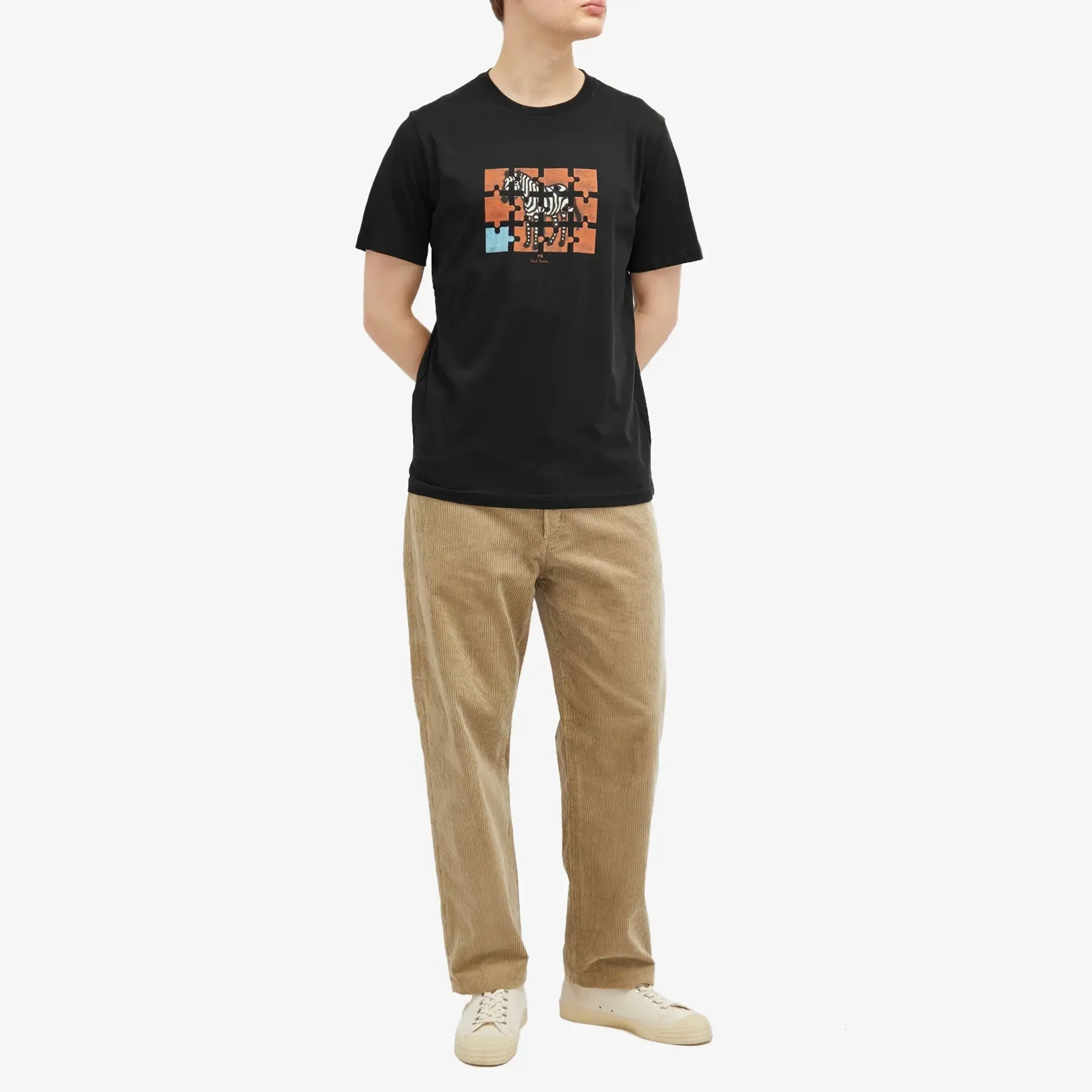 Paul Smith Men's Jigsaw T-Shirt Black