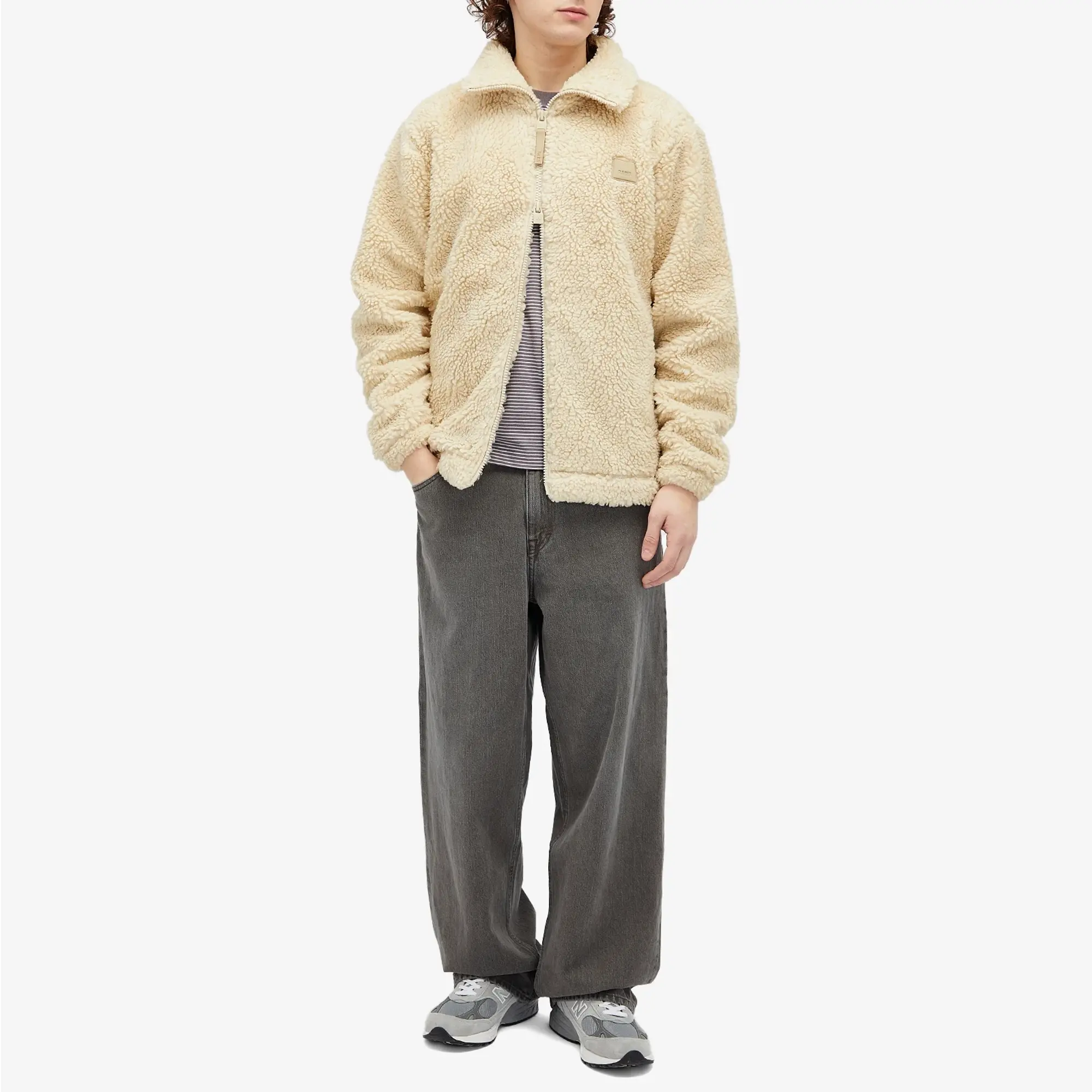 Rains Men's Kofu Fleece Jacket Sand