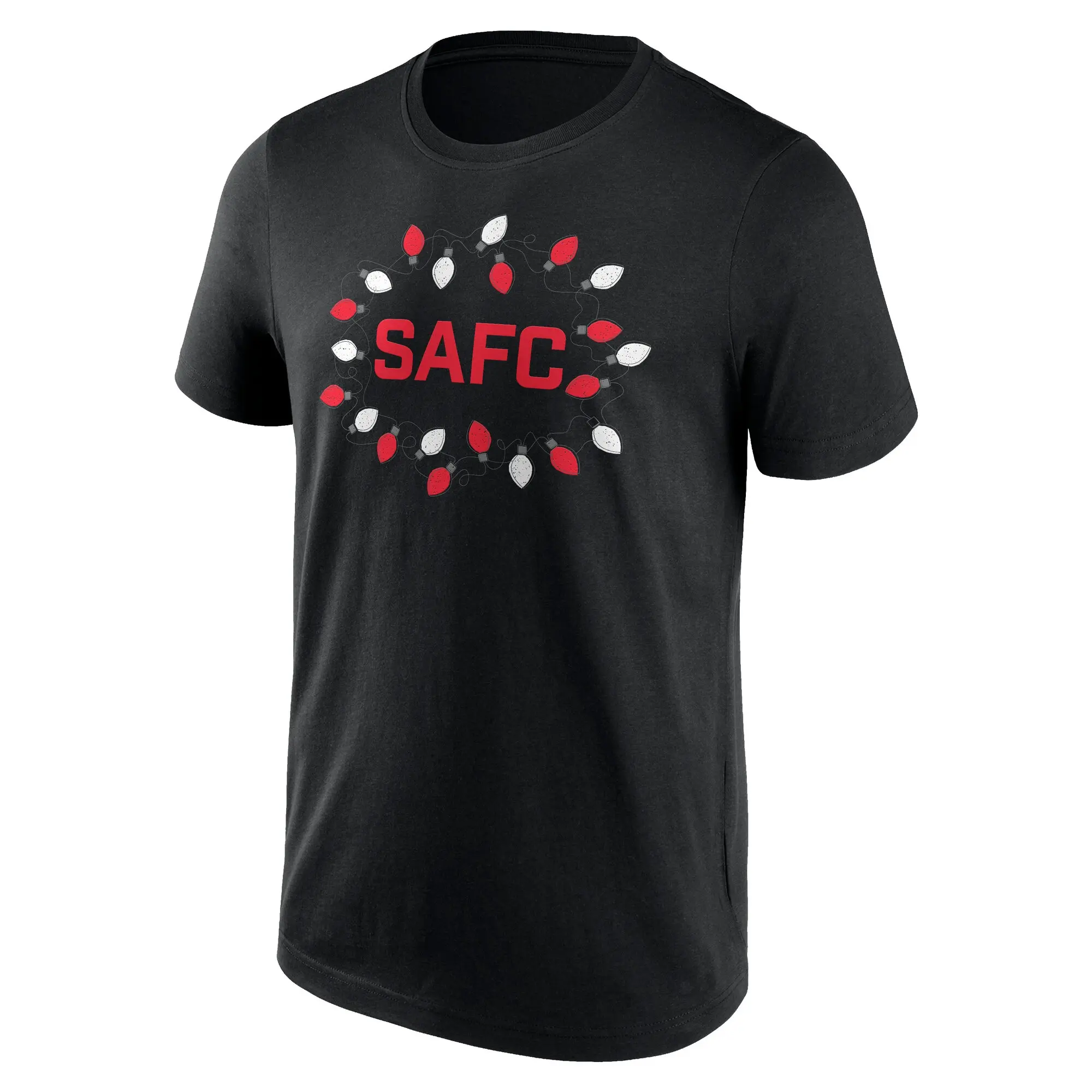 Fanatics Sunderland Christmas 2024 Graphic T-Shirt - Black - Mens