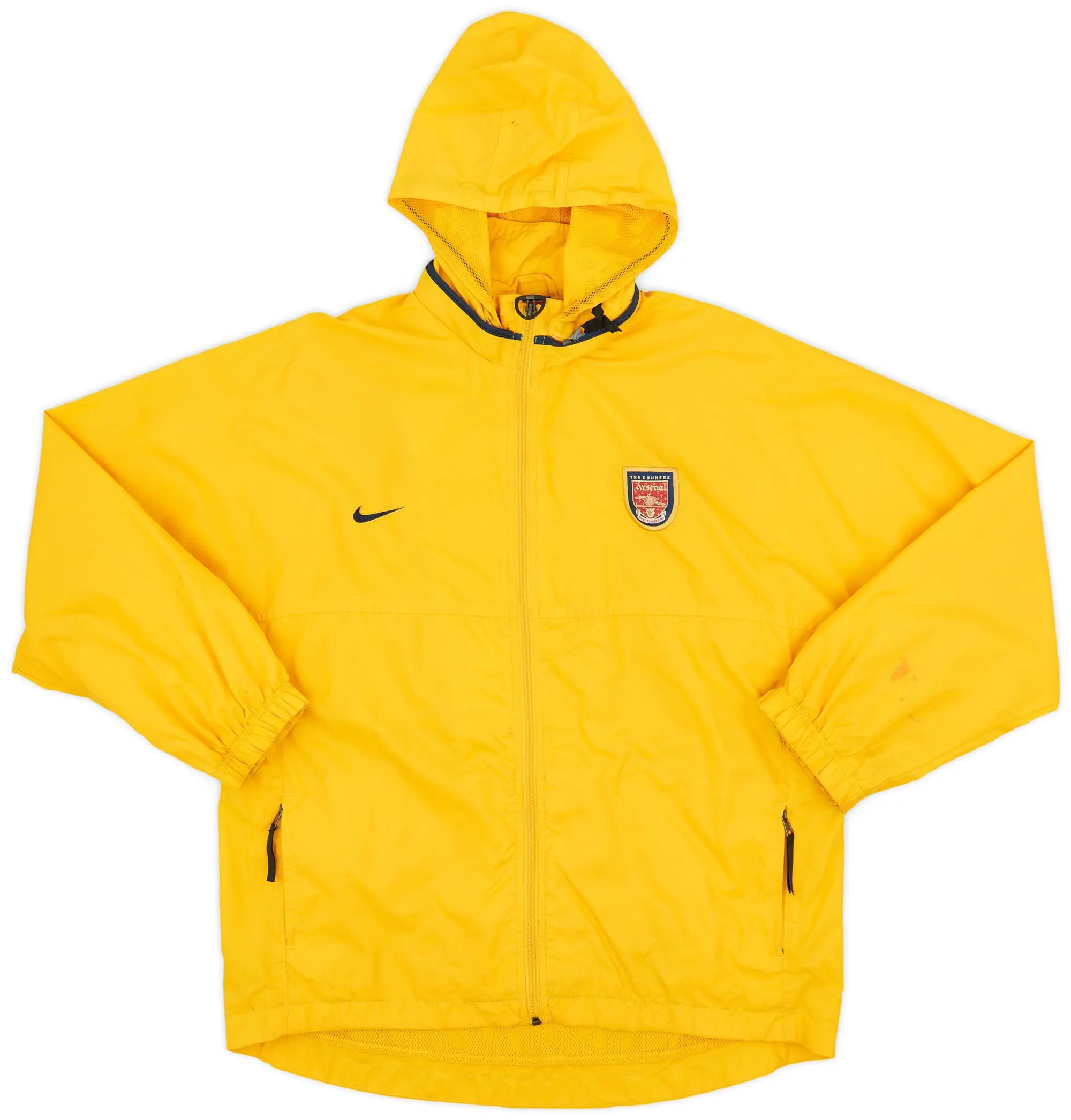 Nike yellow rain jacket best sale