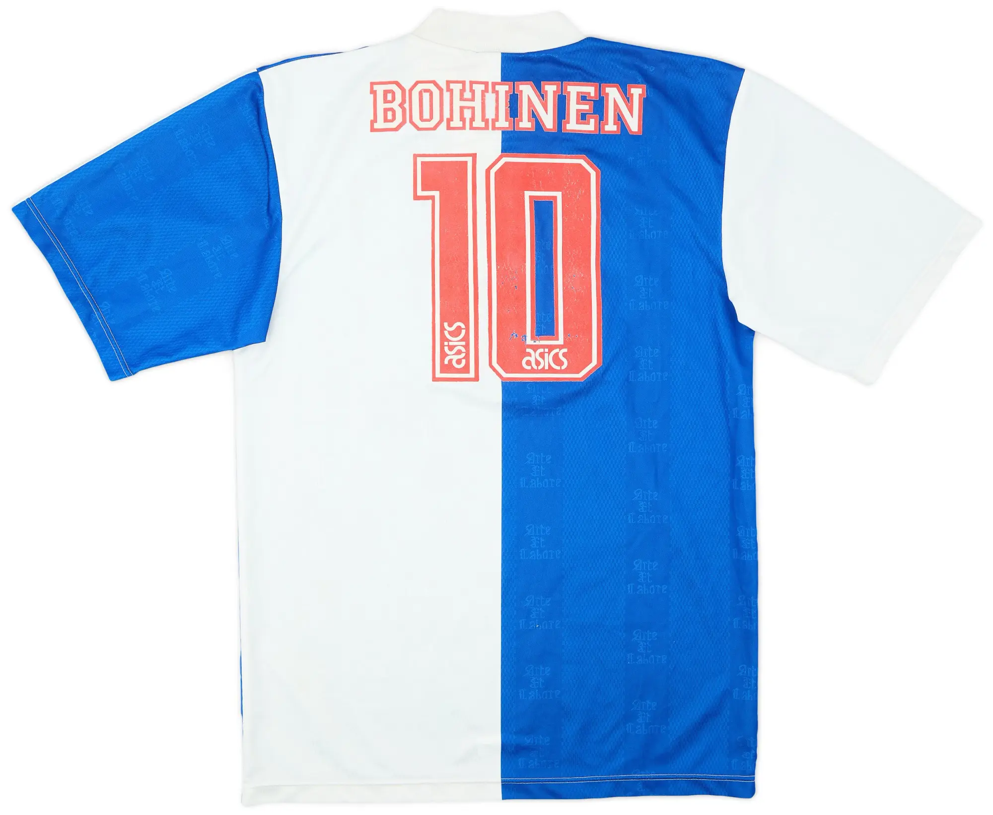 Asics 1996-98 Blackburn Home Shirt Bohinen #10 - 5/10 - (M)