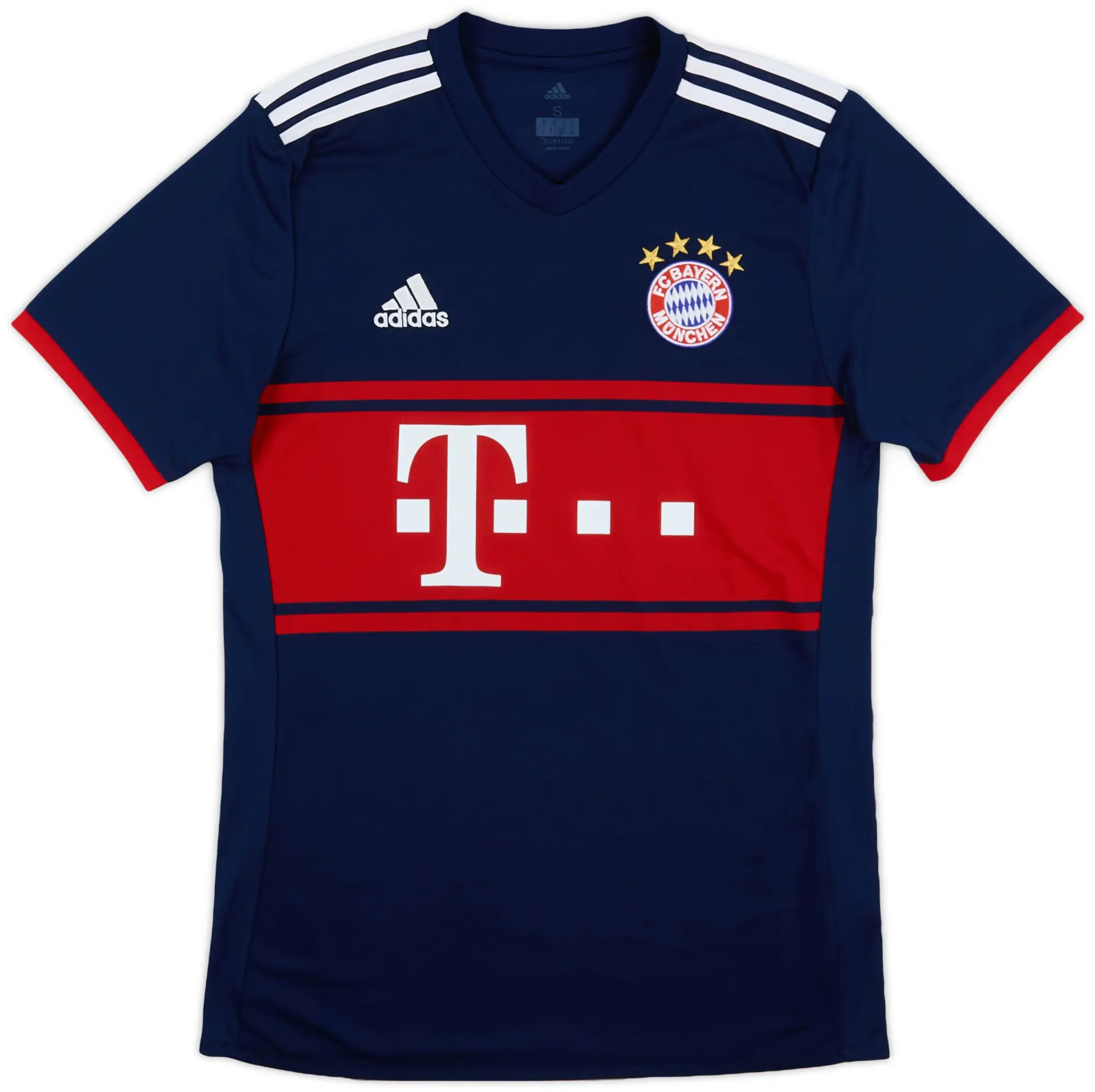 adidas 2017-18 Bayern Munich Away Shirt - 9/10 - (S)