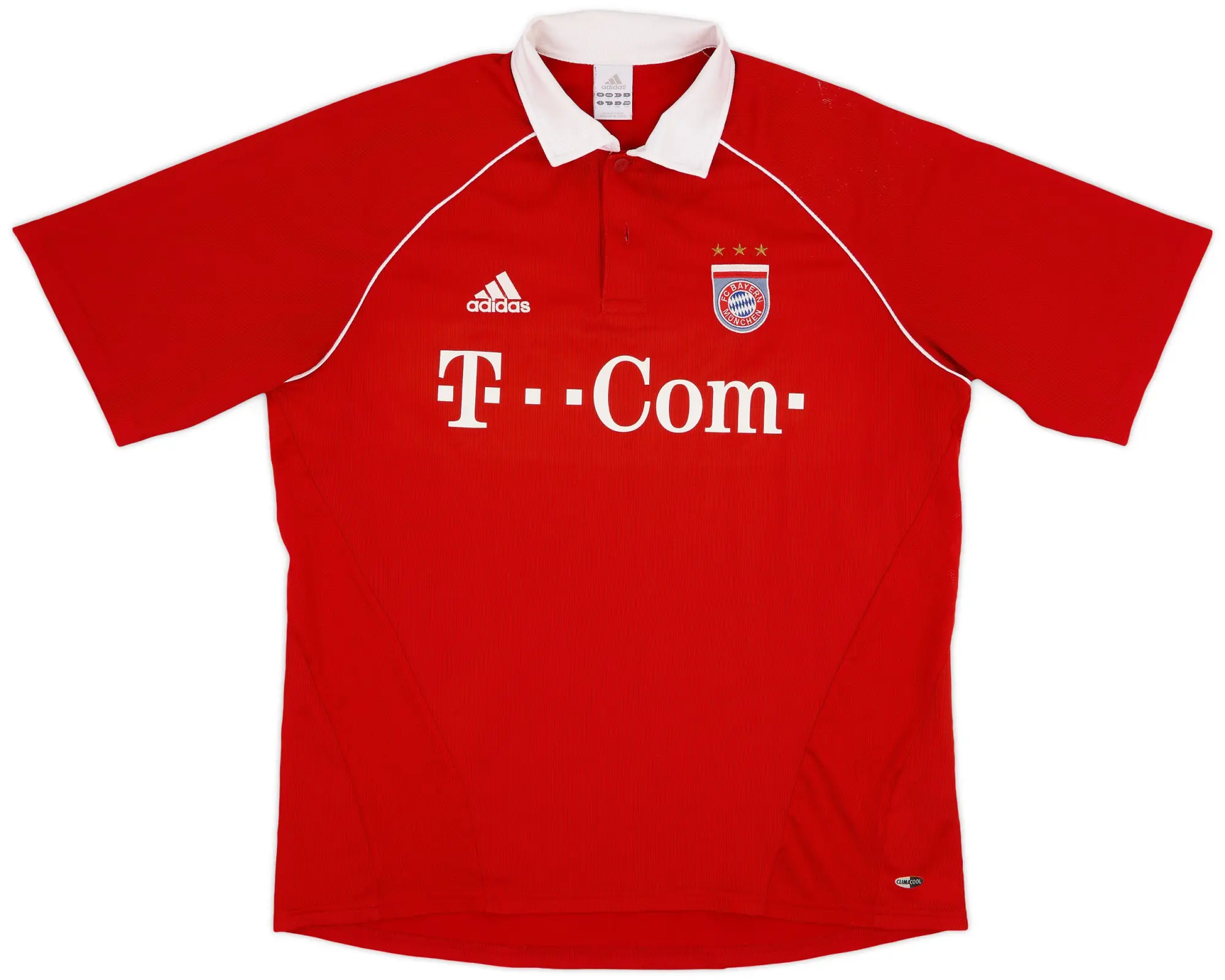 adidas 2005-06 Bayern Munich Home Shirt - 8/10 - (L)