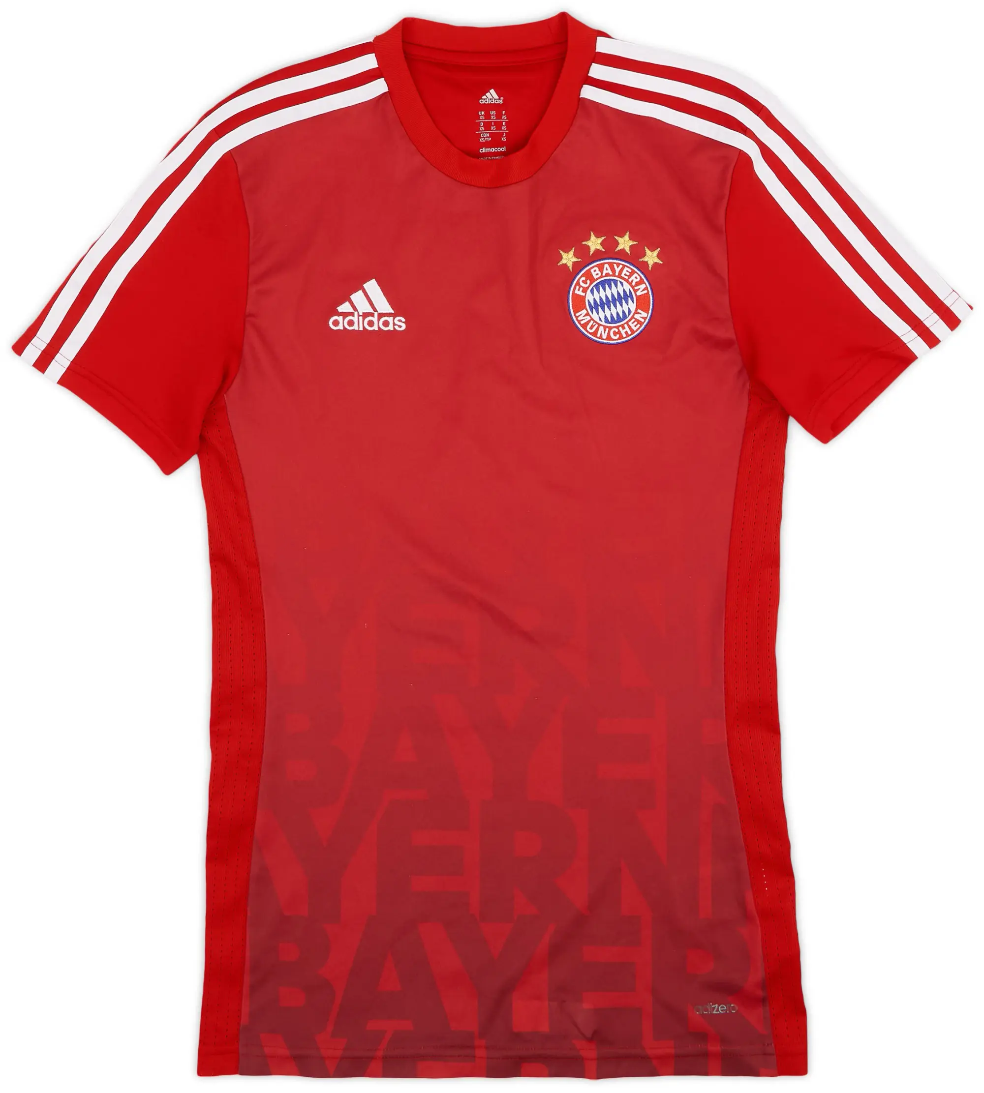 2015-16 Bayern Munich adidas Training Shirt - 9/10 - (XS)