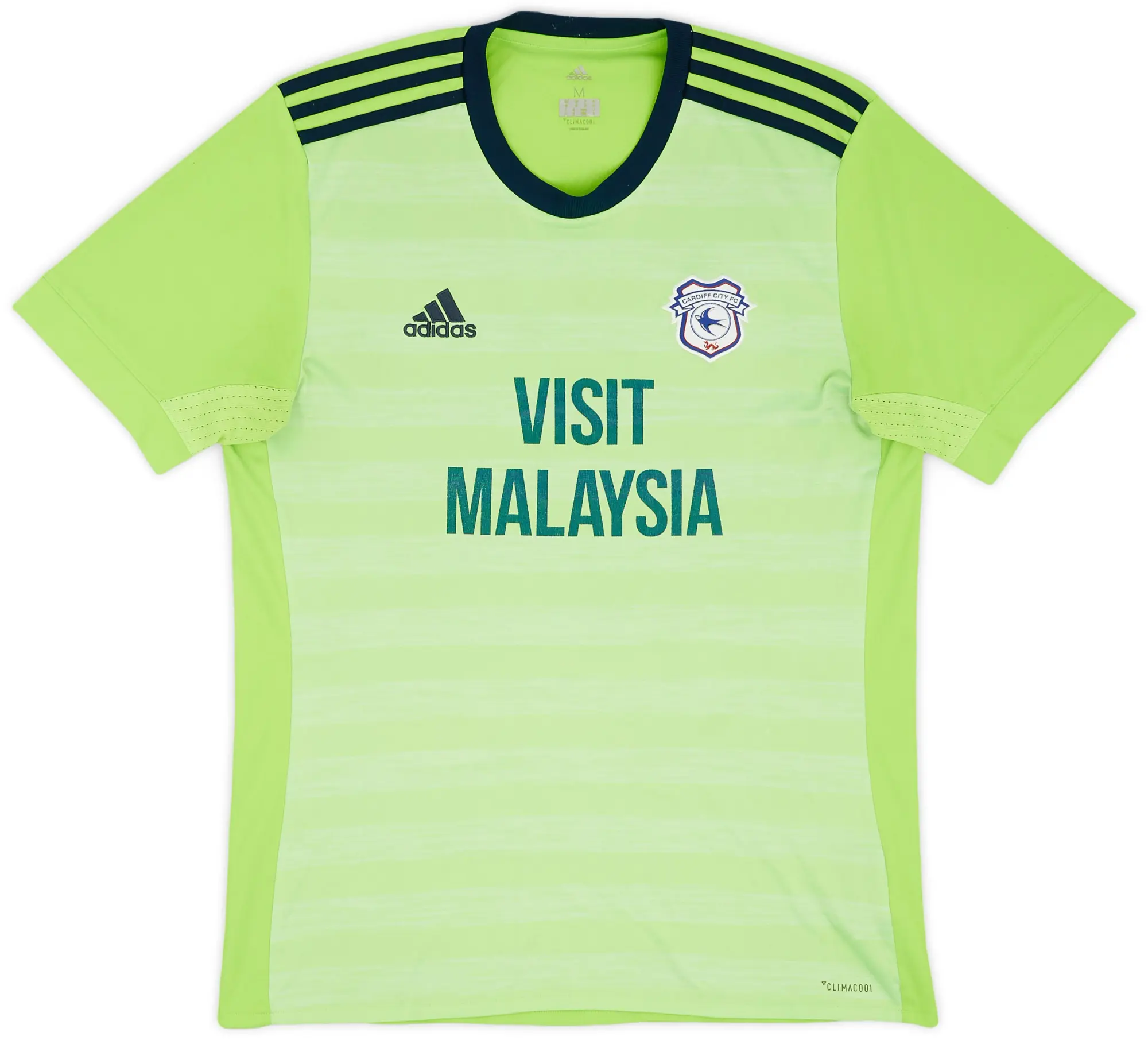 adidas 2017-18 Cardiff City Away Shirt - 7/10 - (M)