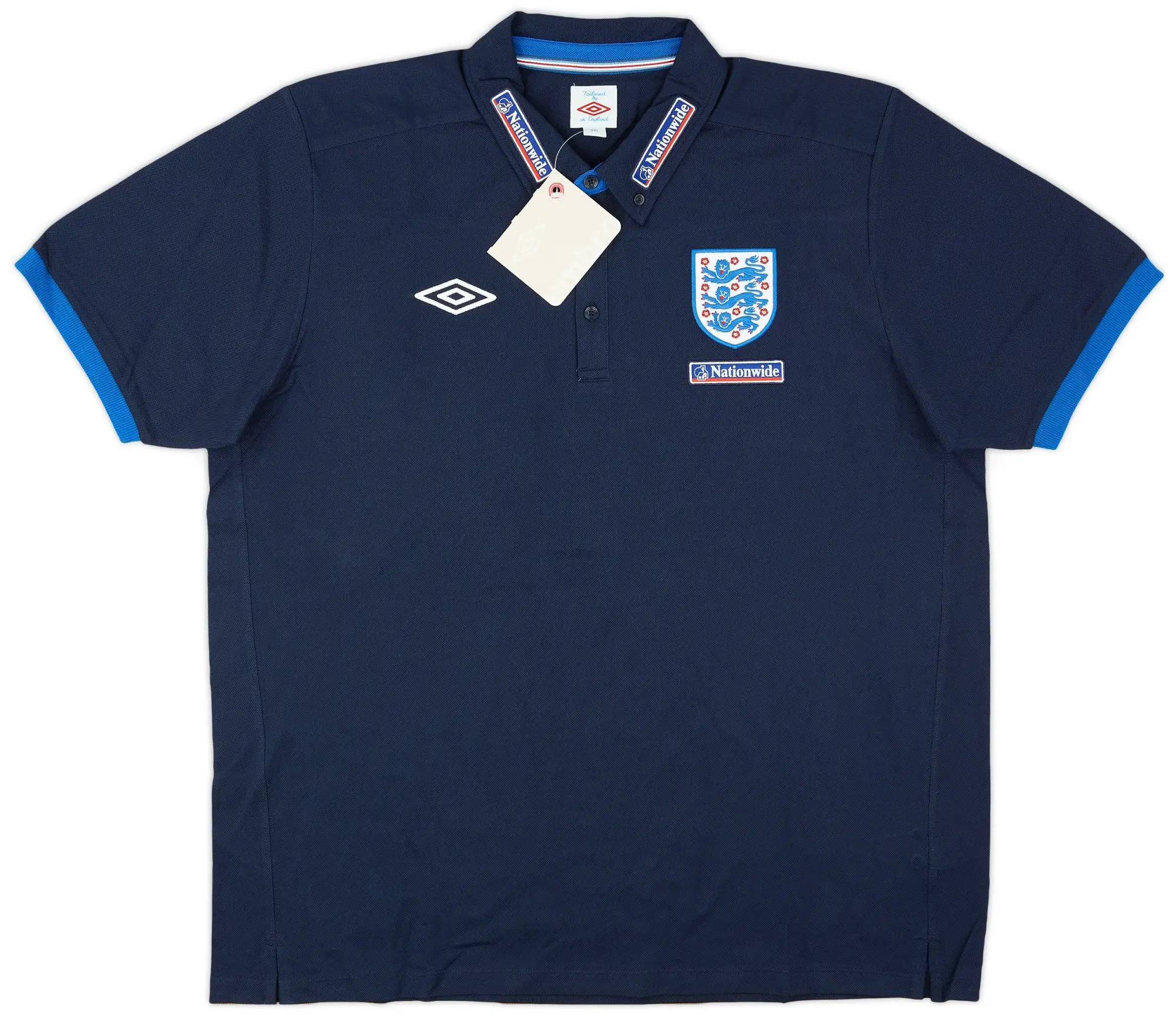 2010-11 England Umbro Polo Shirt (XXL)