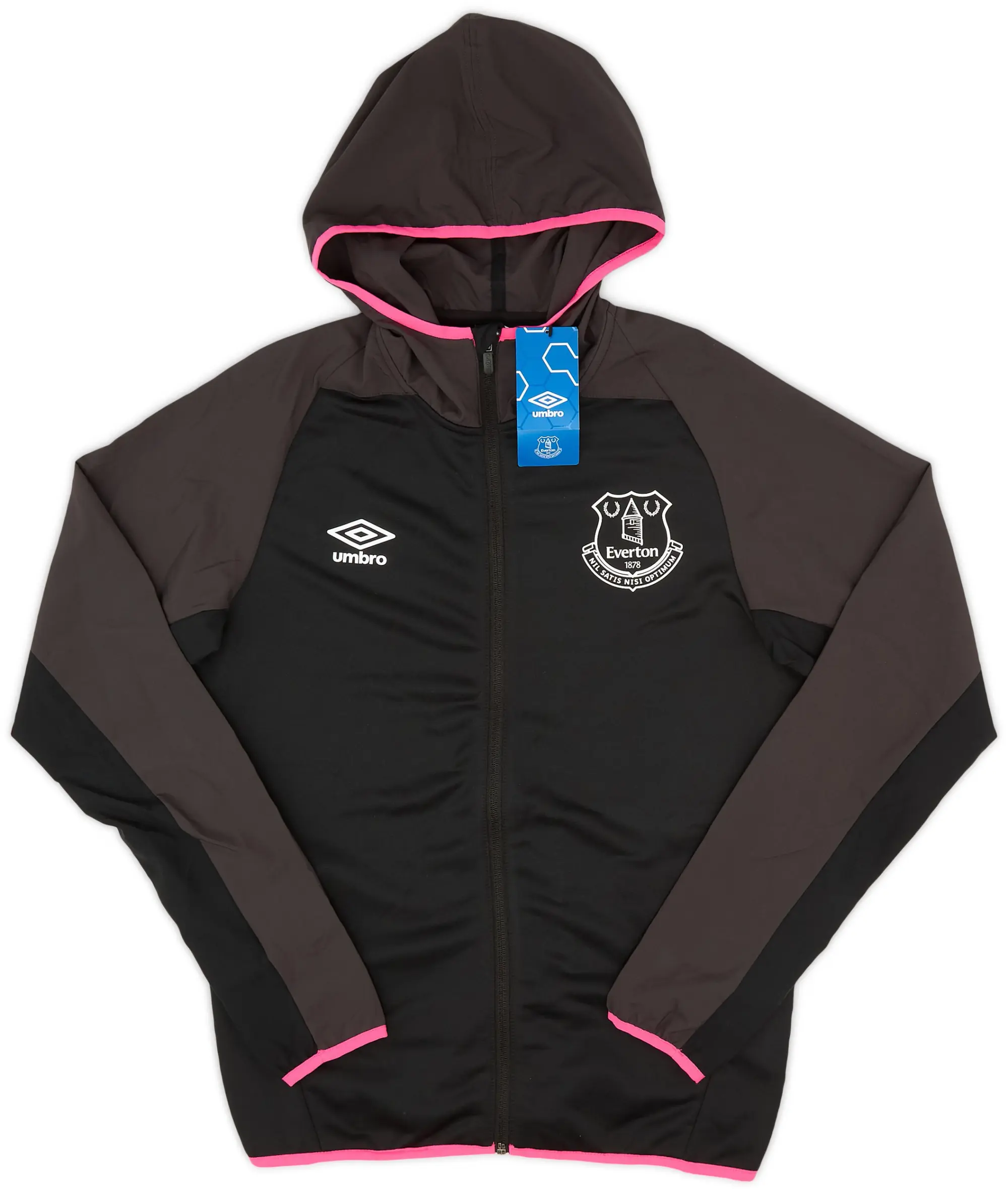 2017-18 Everton Umbro Hooded Rain Jacket (S)