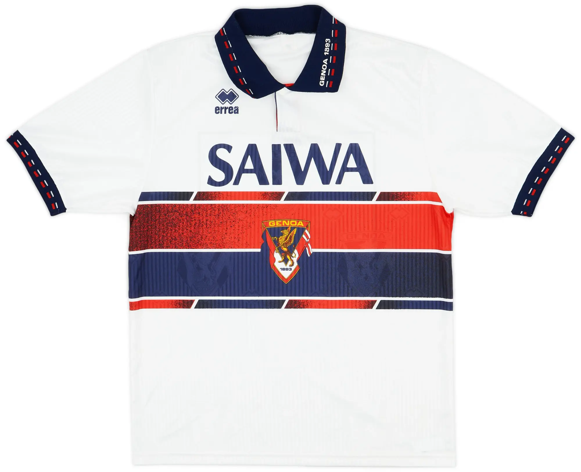 Errea 1992-93 Genoa Away Shirt - 8/10 - (M)
