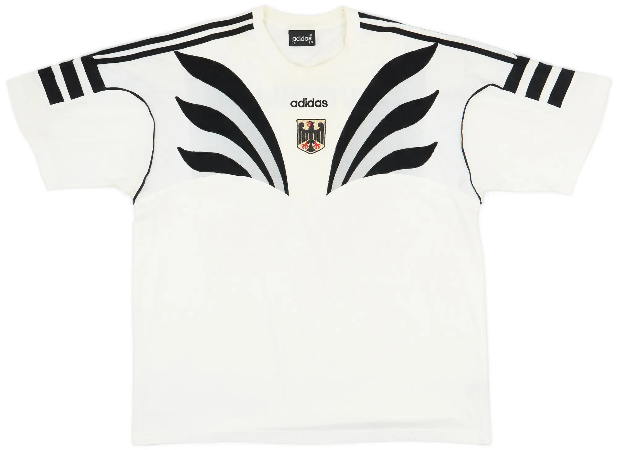 1996-97 Germany Olympics adidas Cotton Tee - 5/10 - (XXL)