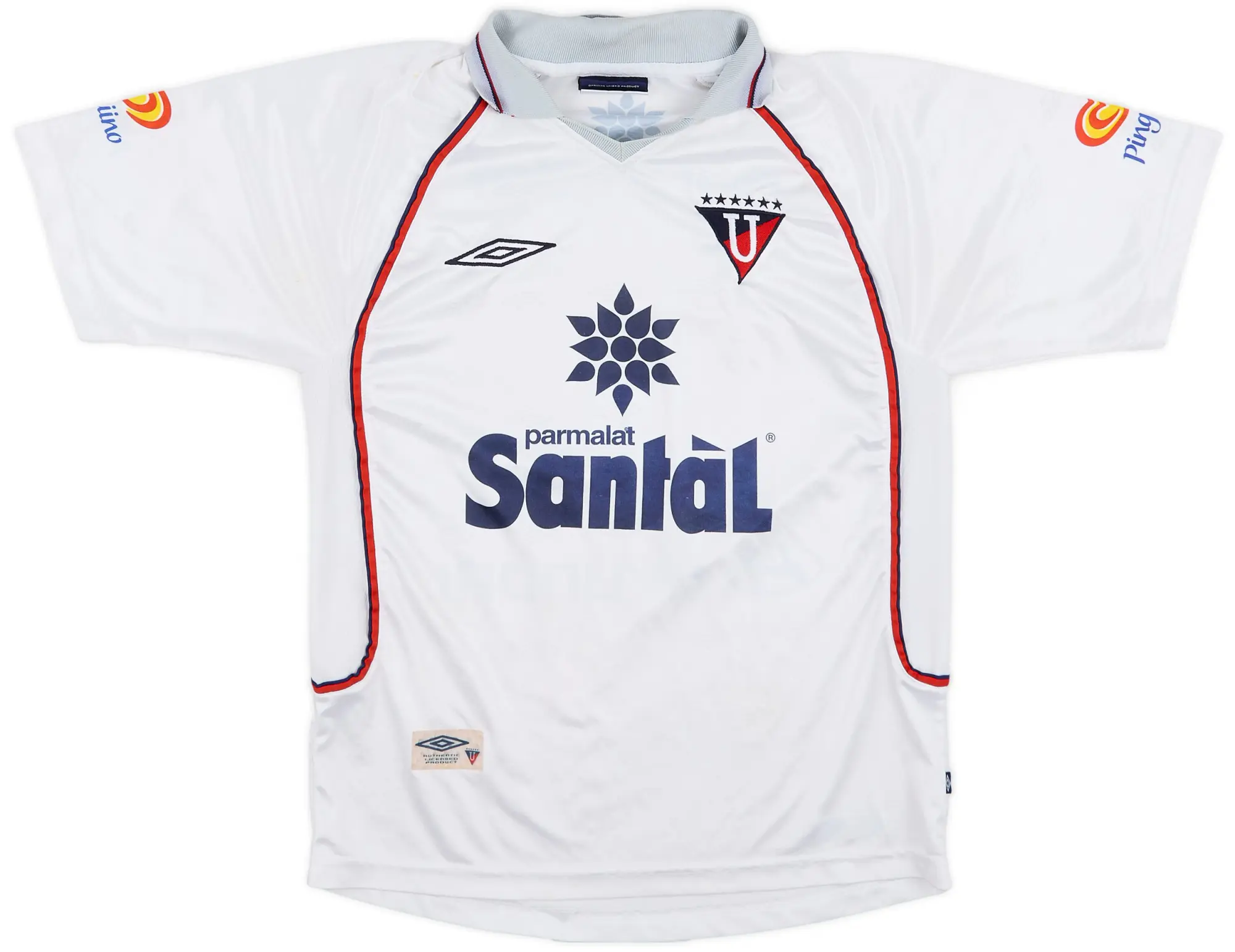 Umbro 2002 LDU Quito Home Shirt - 6/10 - (S)