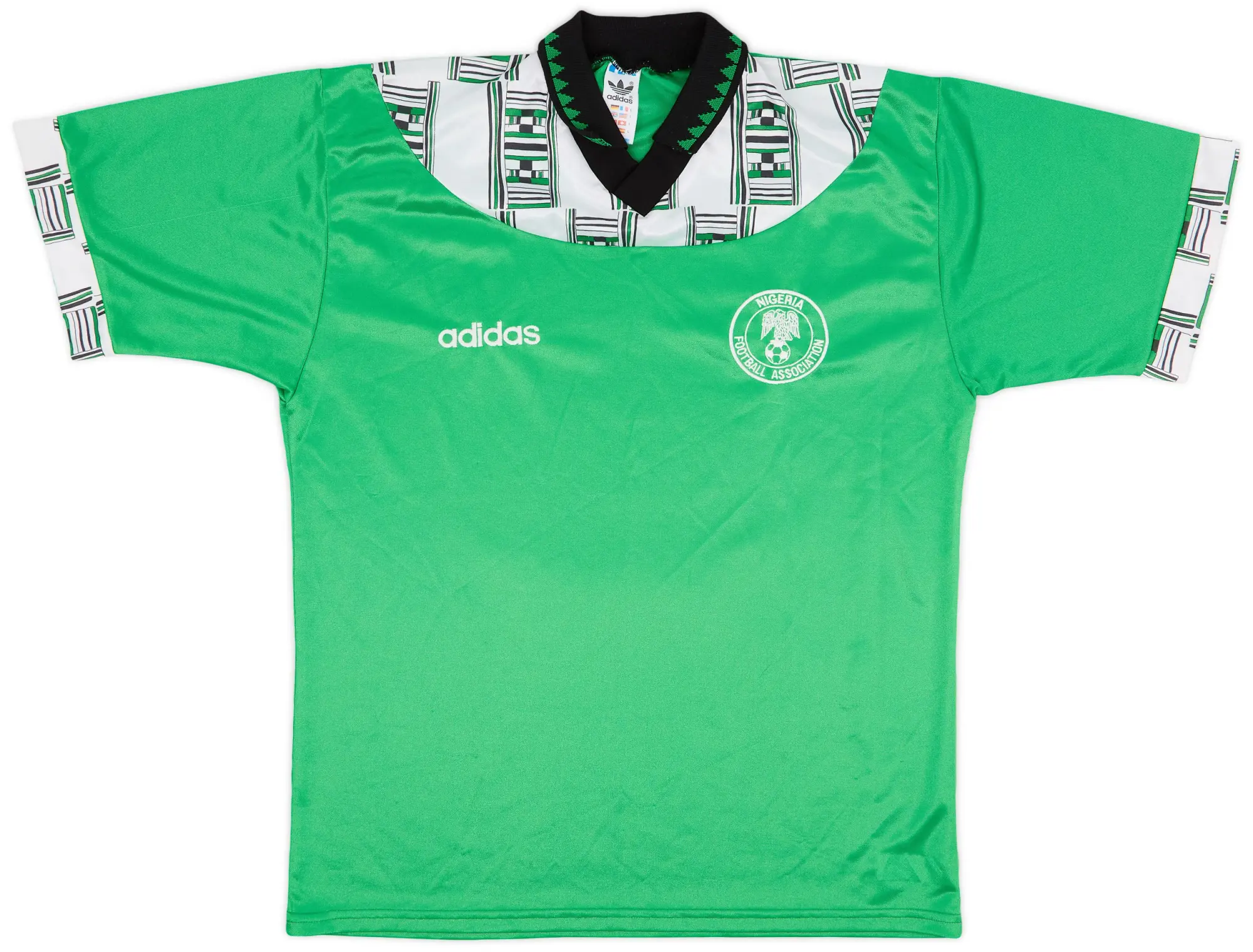 adidas 1994-95 Nigeria Home Shirt - 9/10 - (L)