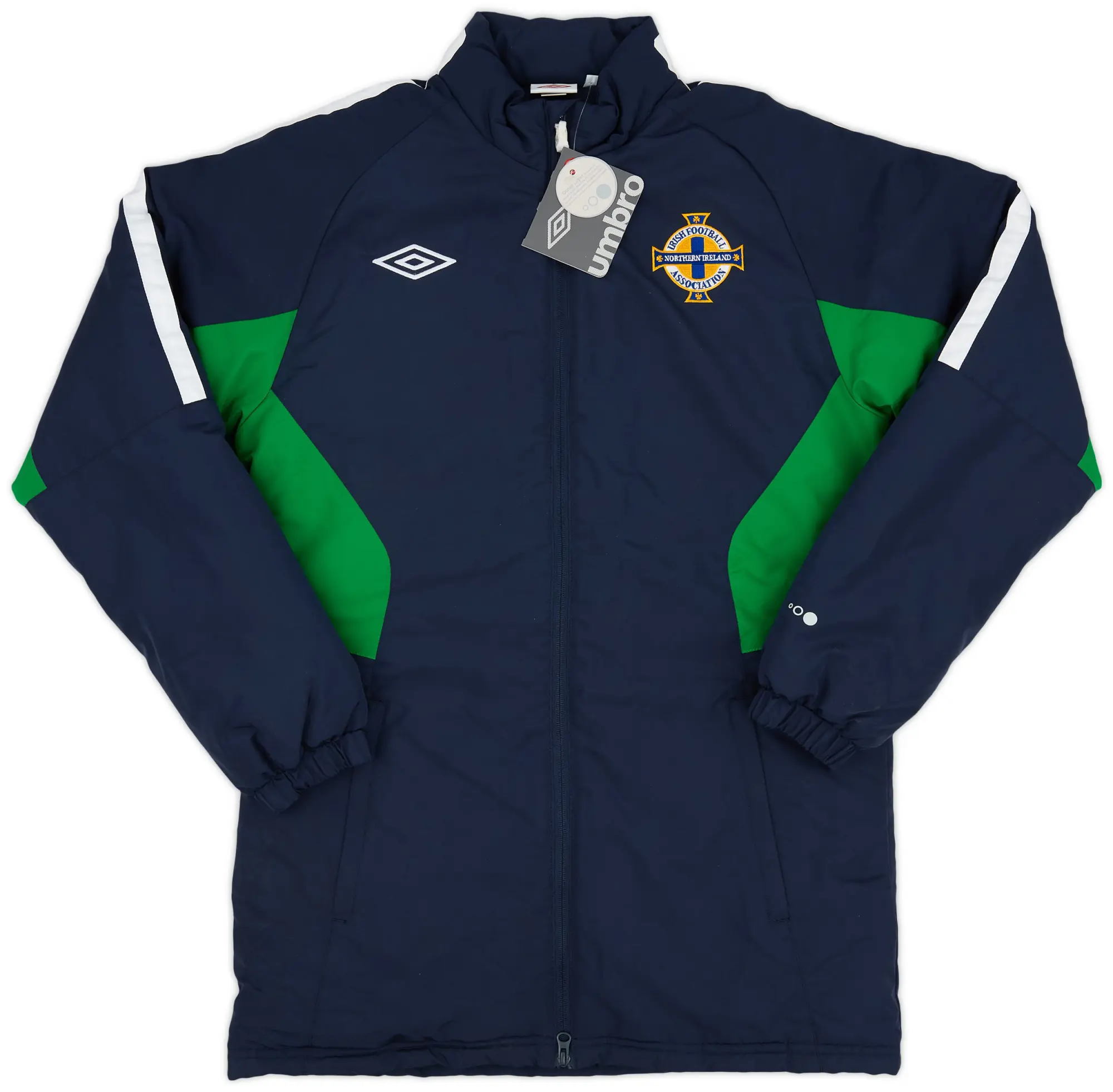 2010-12 Northern Ireland Umbro Padded Bench Coat (M)