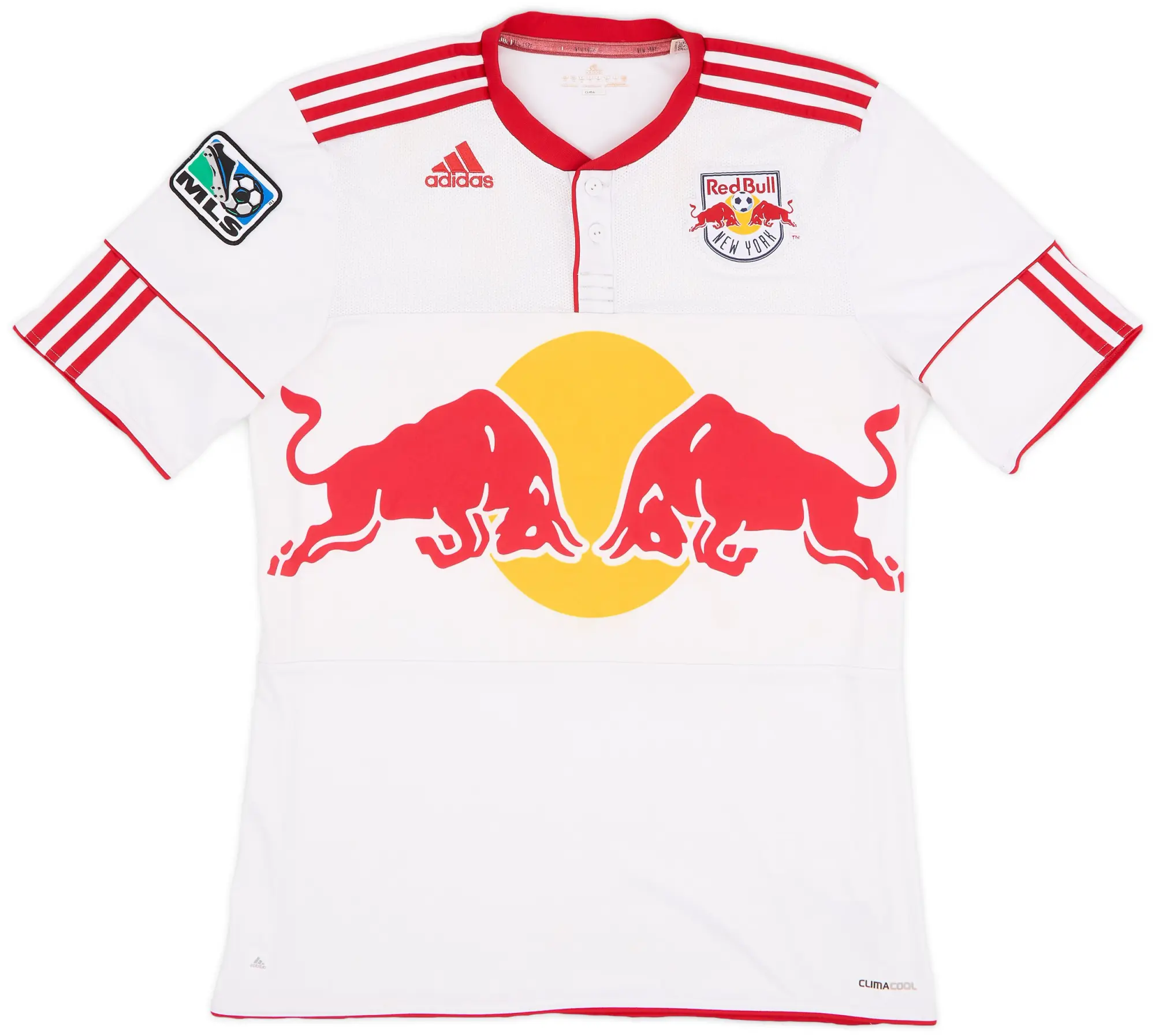 adidas 2010 New York Red Bulls Home Shirt - 7/10 - (M)