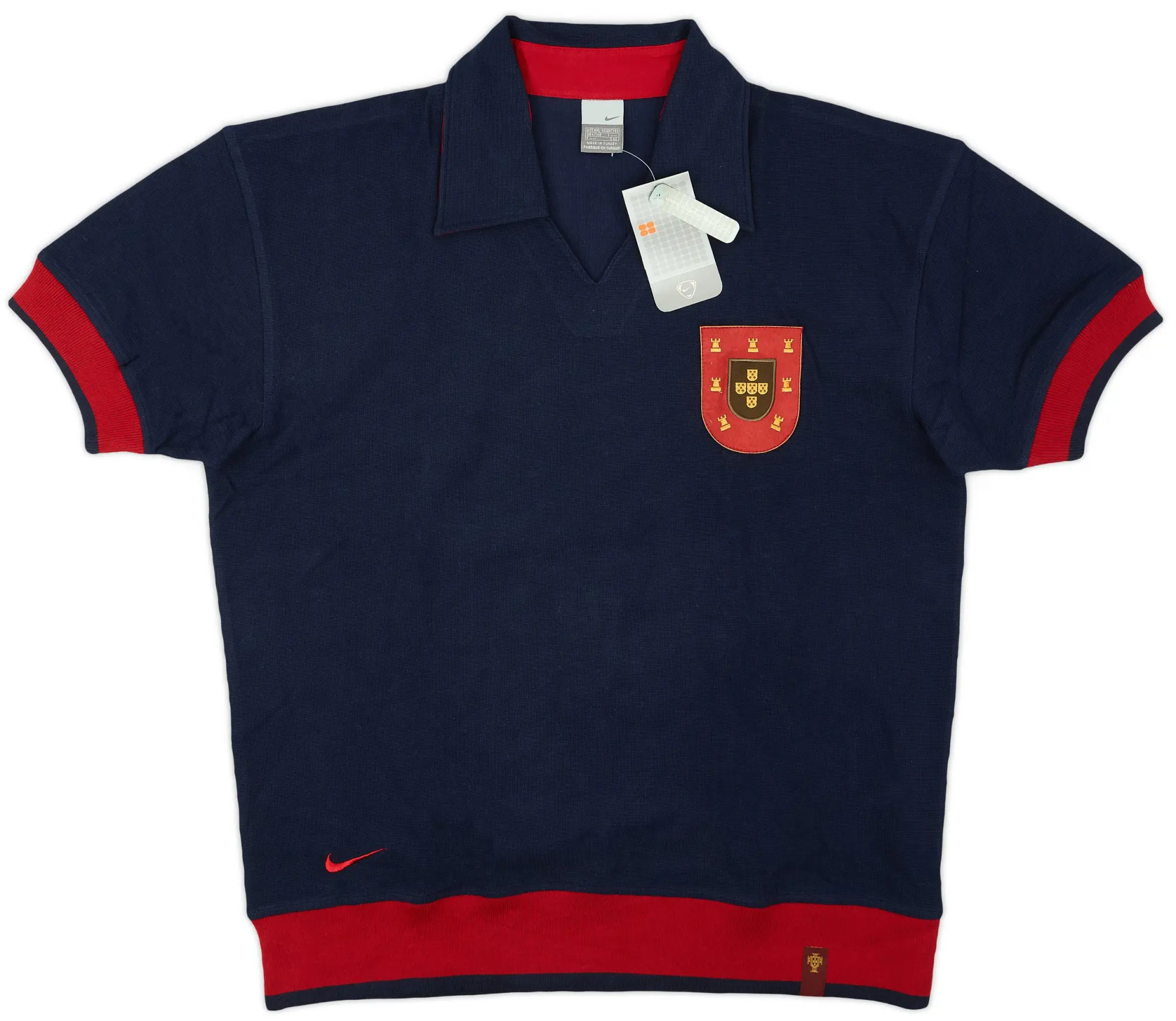 Nike Portugal Mens SS Home Shirt 2004