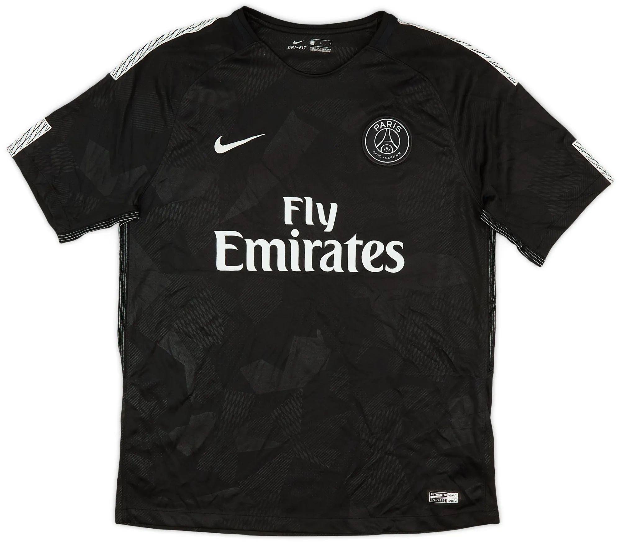 Nike 2017-18 Paris Saint-Germain Third Shirt - 9/10 - (L) | PSGT17