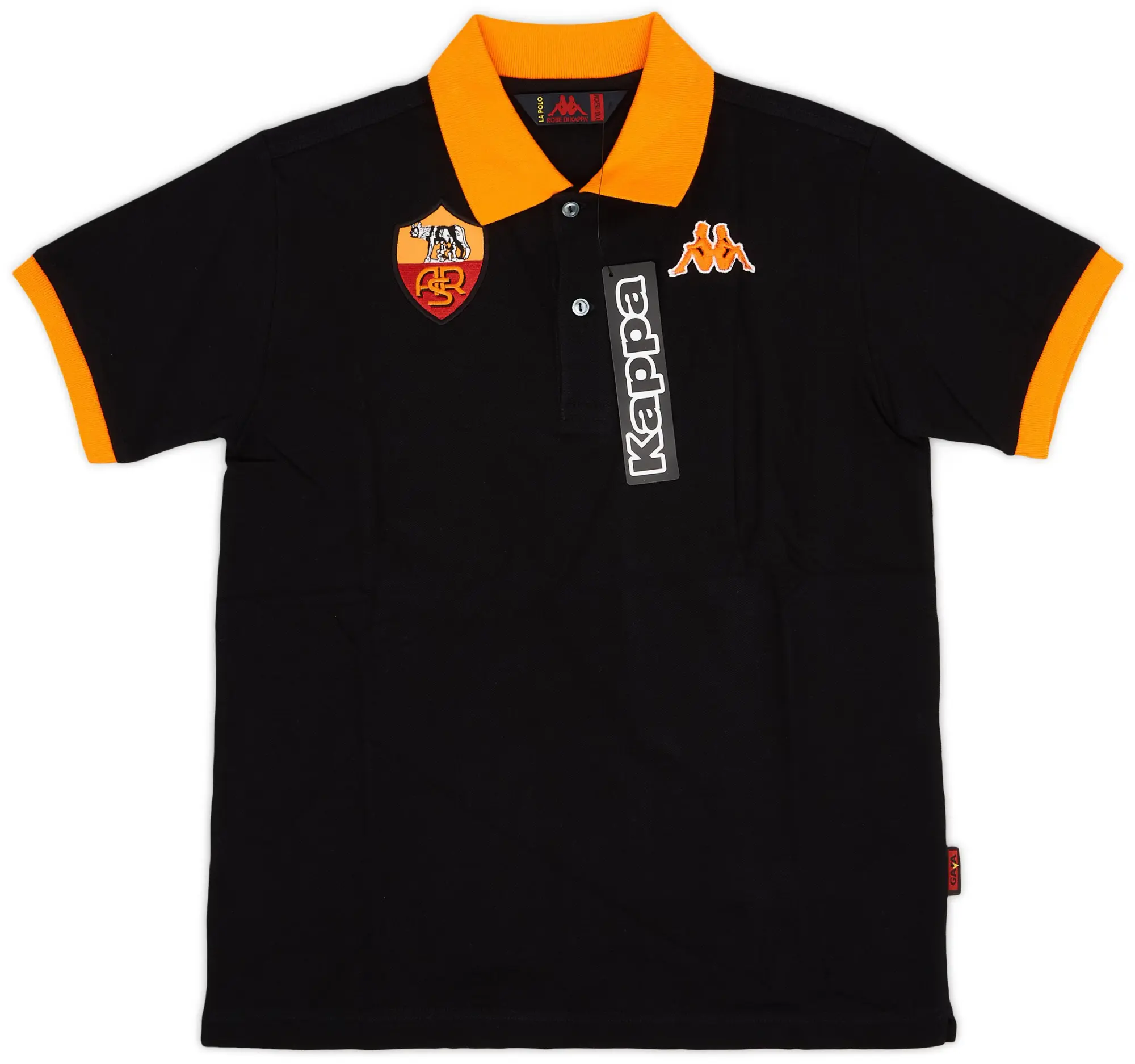 2009-10 Roma Kappa Polo Shirt (XL.Boys)