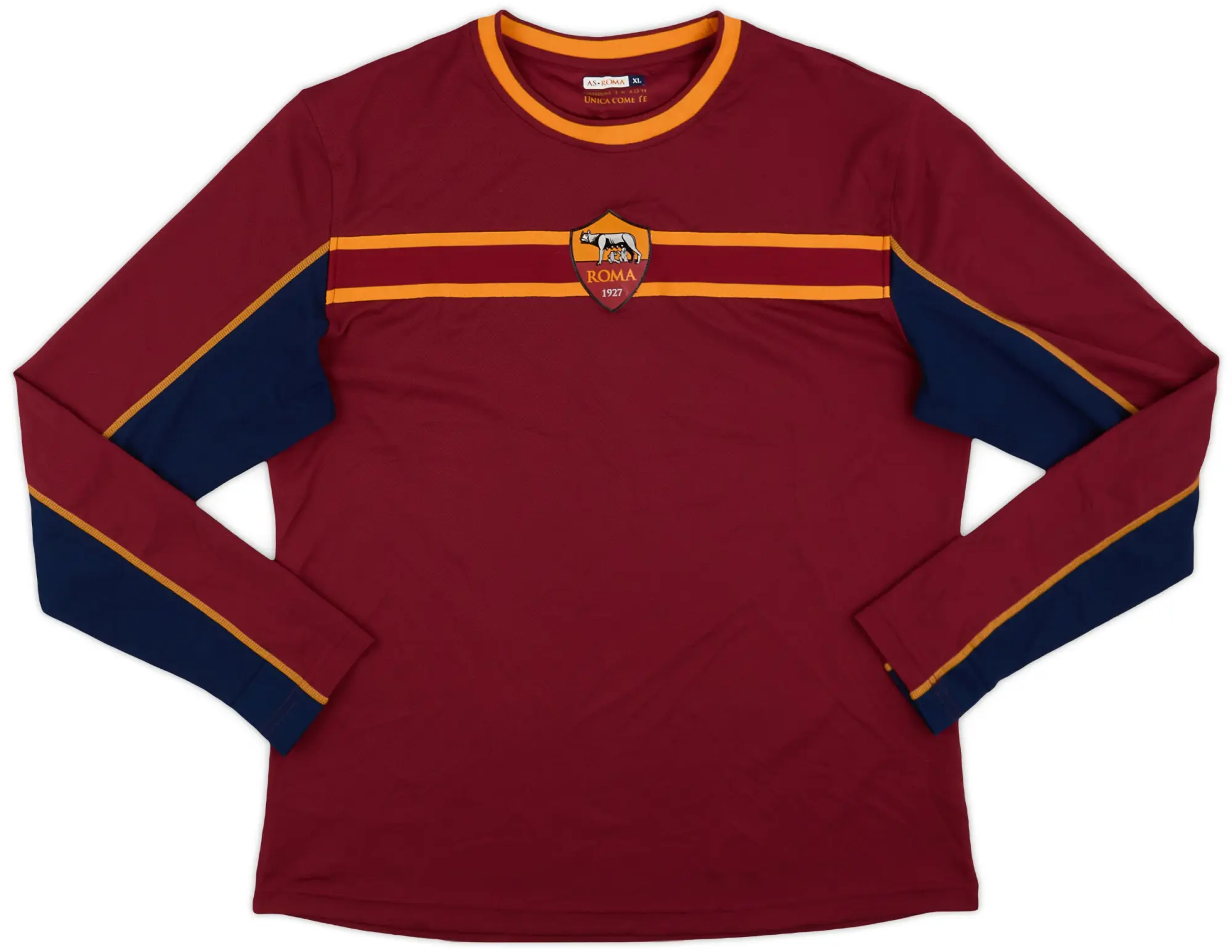 2013-14 Roma Training L/S Shirt - 9/10 - (XL)