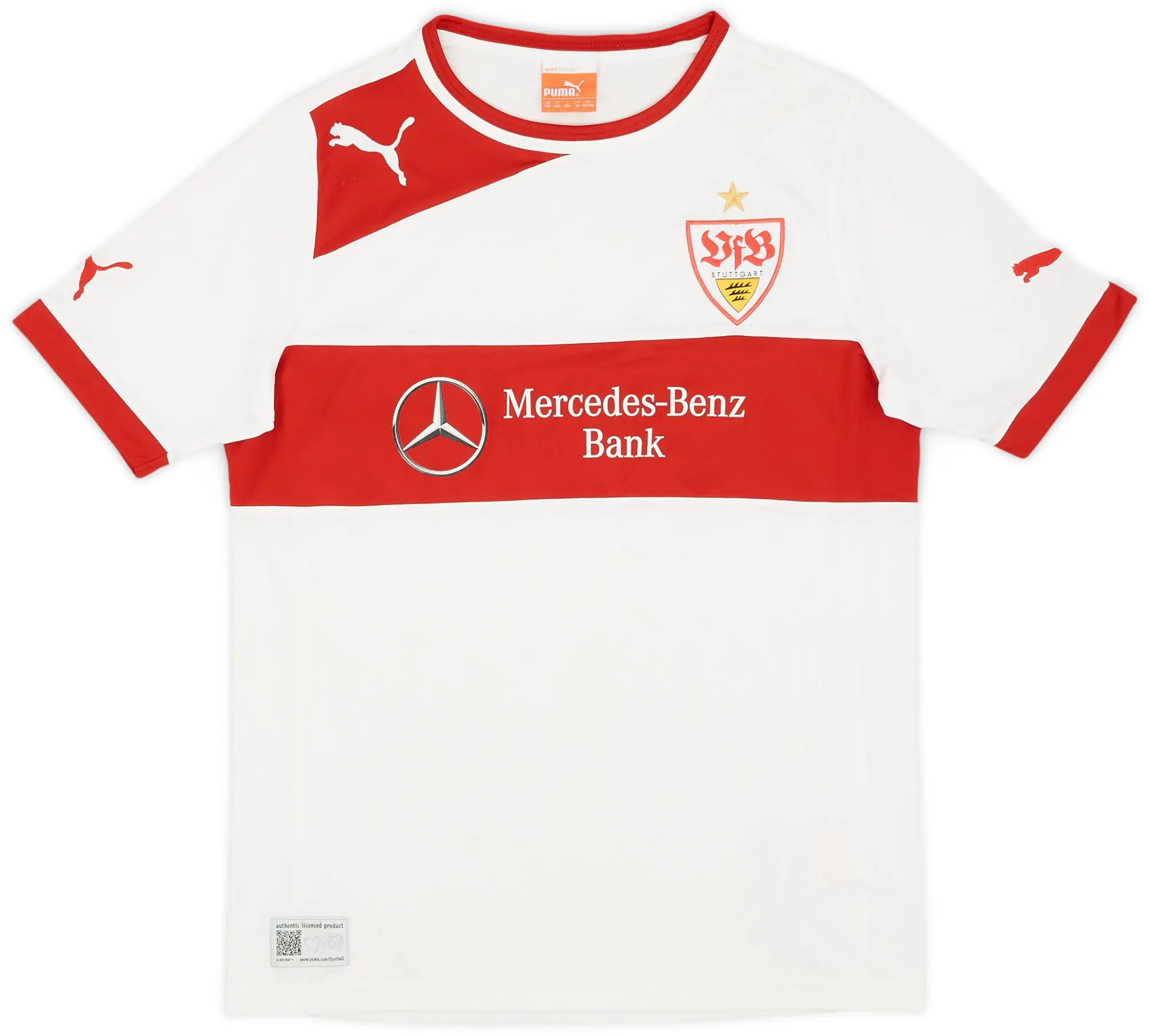 Puma 2012-13 Stuttgart Home Shirt - 6/10 - (XL.Boys)