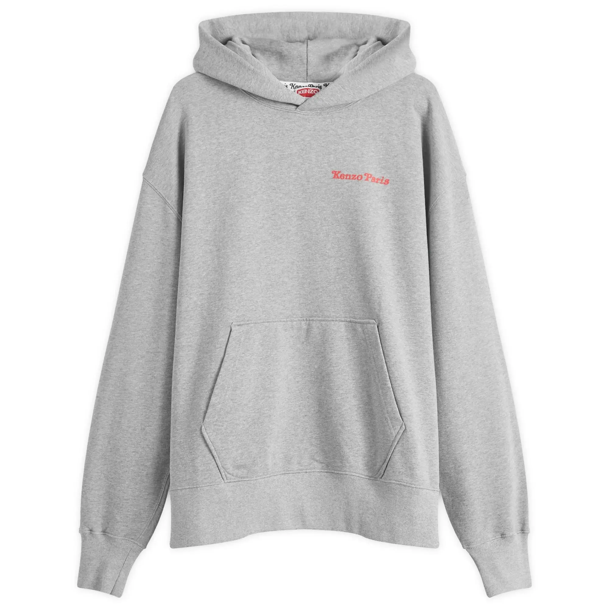 Kenzo Men's Verdy Collection Oversized Hoodie Pearl Grey