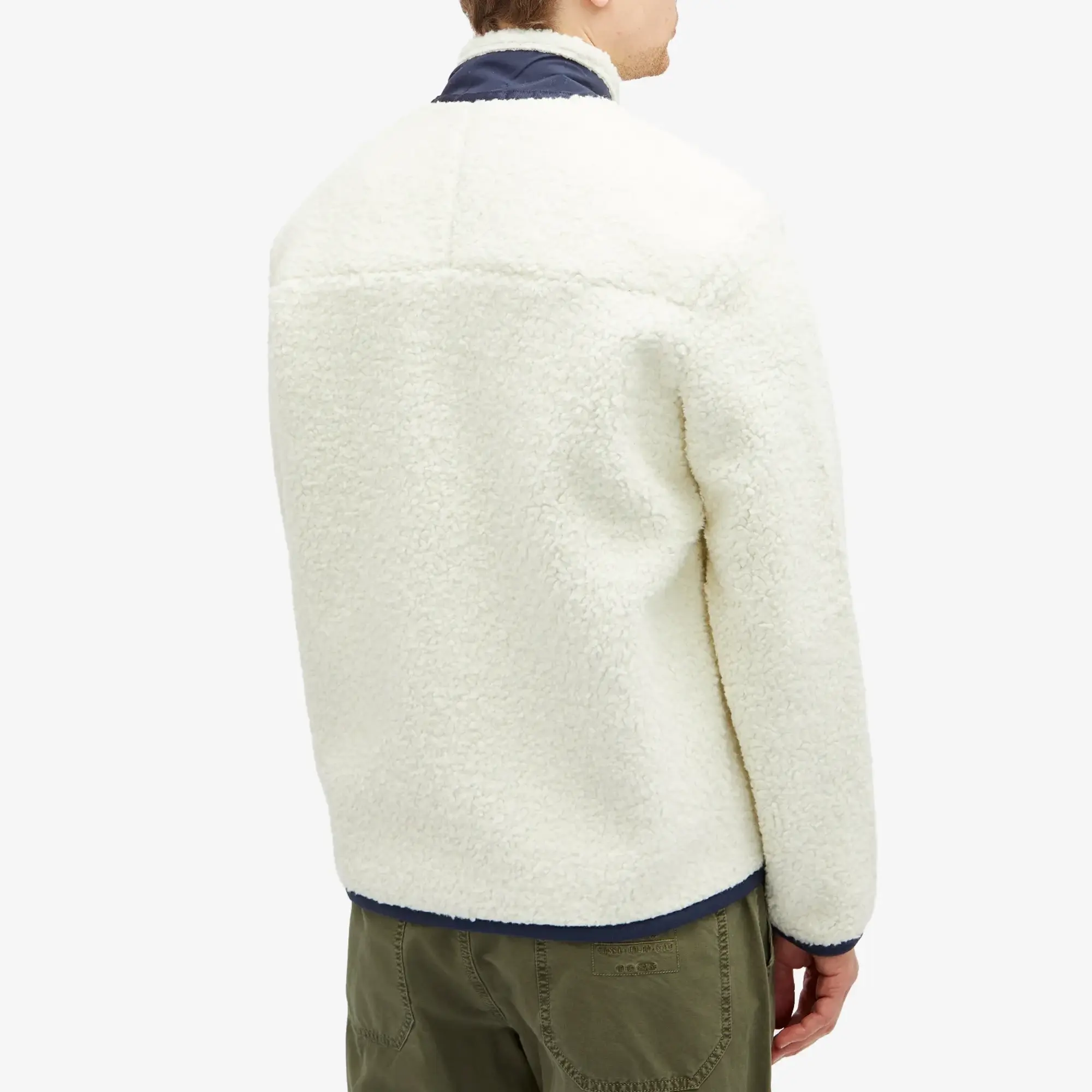 Polo Ralph Lauren Men's Zip Through Fleece Clubhouse Cream