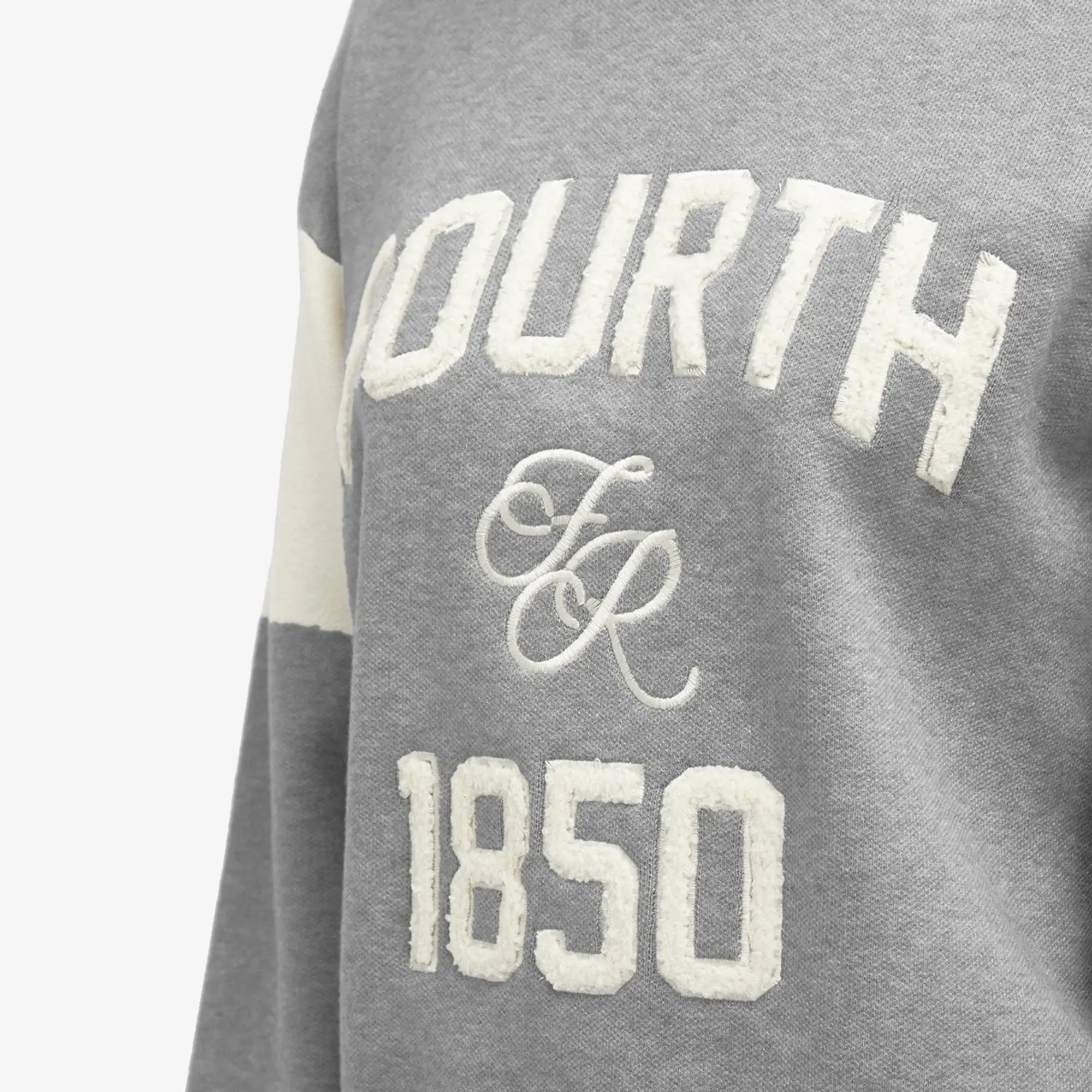 4th & Reckless Women's David Knitted Jumper Grey
