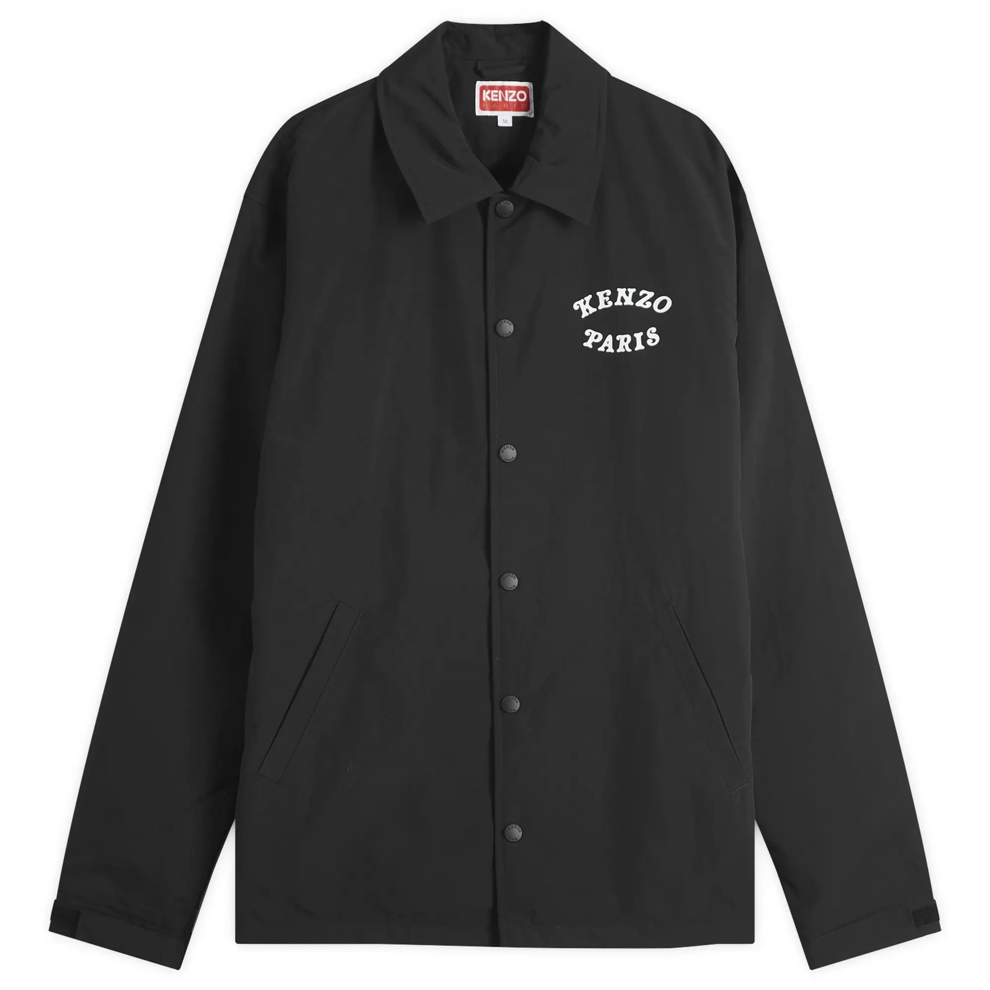 Kenzo Men's Verdy Collection Heavy Coach Jacket Black