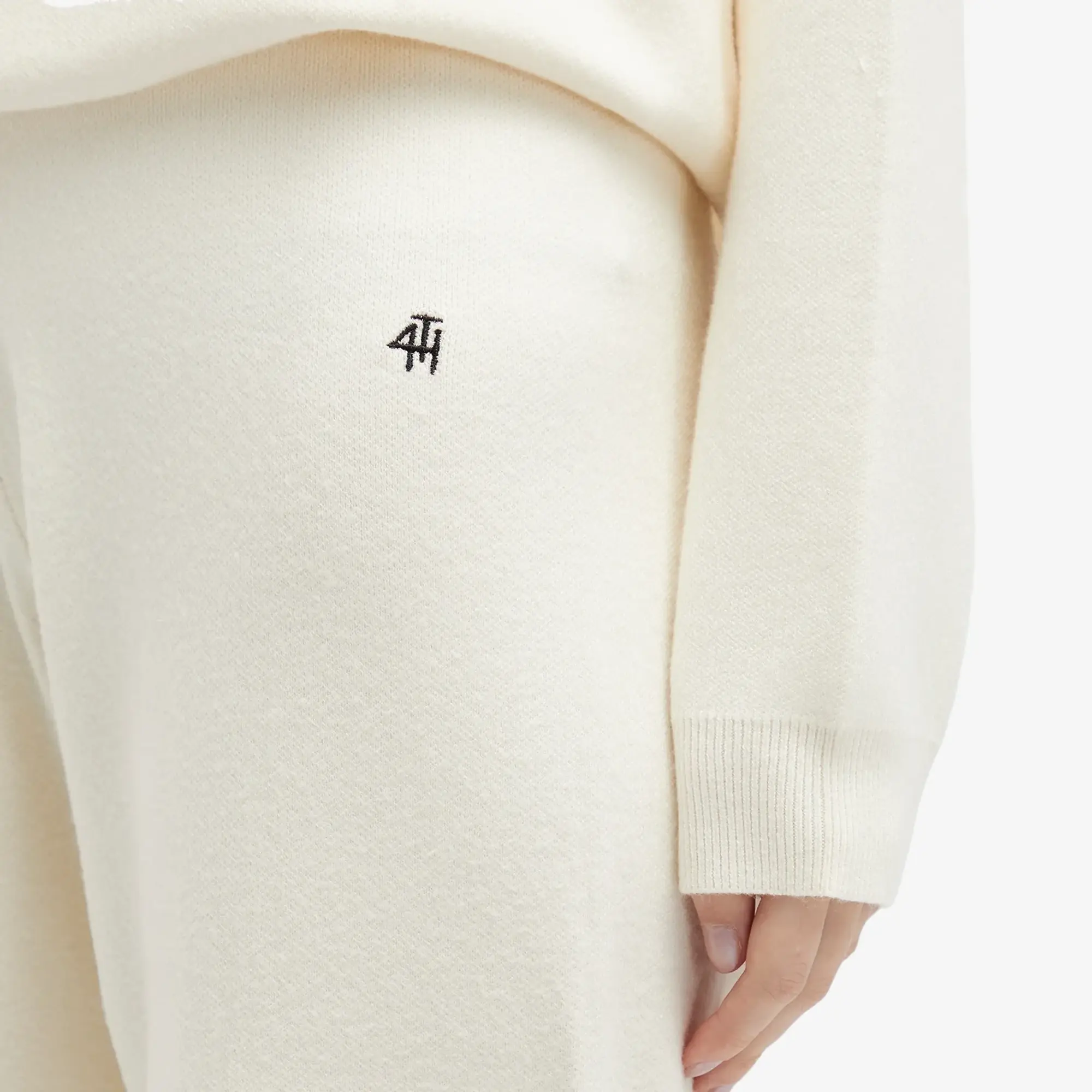 4th & Reckless Women's Cleo Knitted Sweatpants Cream