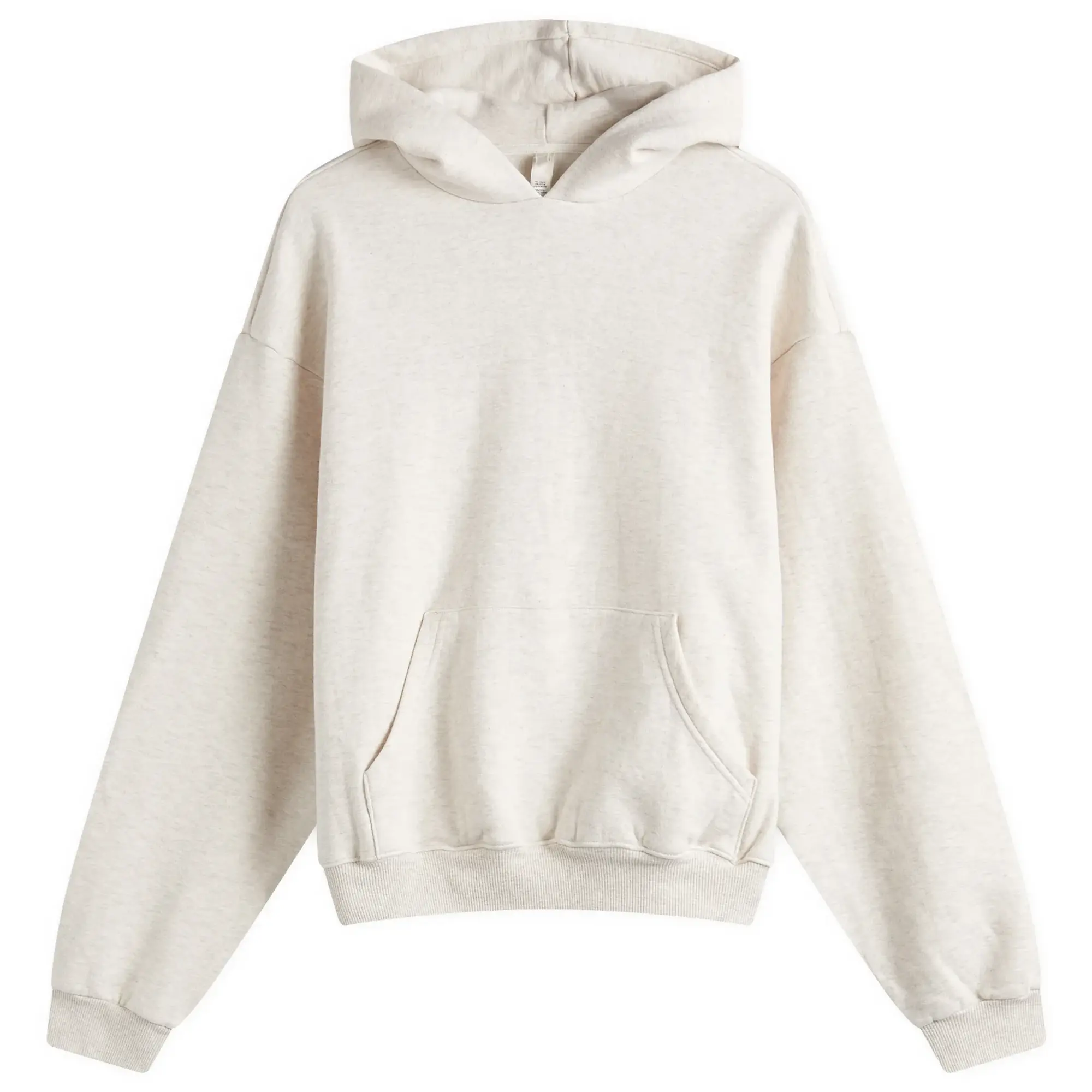 SKIMS Women's Cotton Fleece Pullover Hoodie Oatmeal Heather