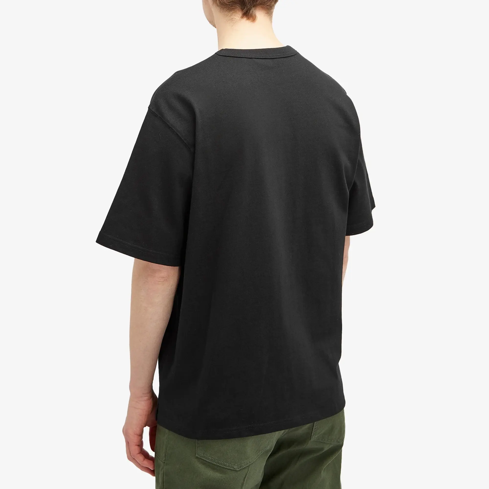 Uniform Bridge Men's Heavyweight Pocket T-Shirt Black
