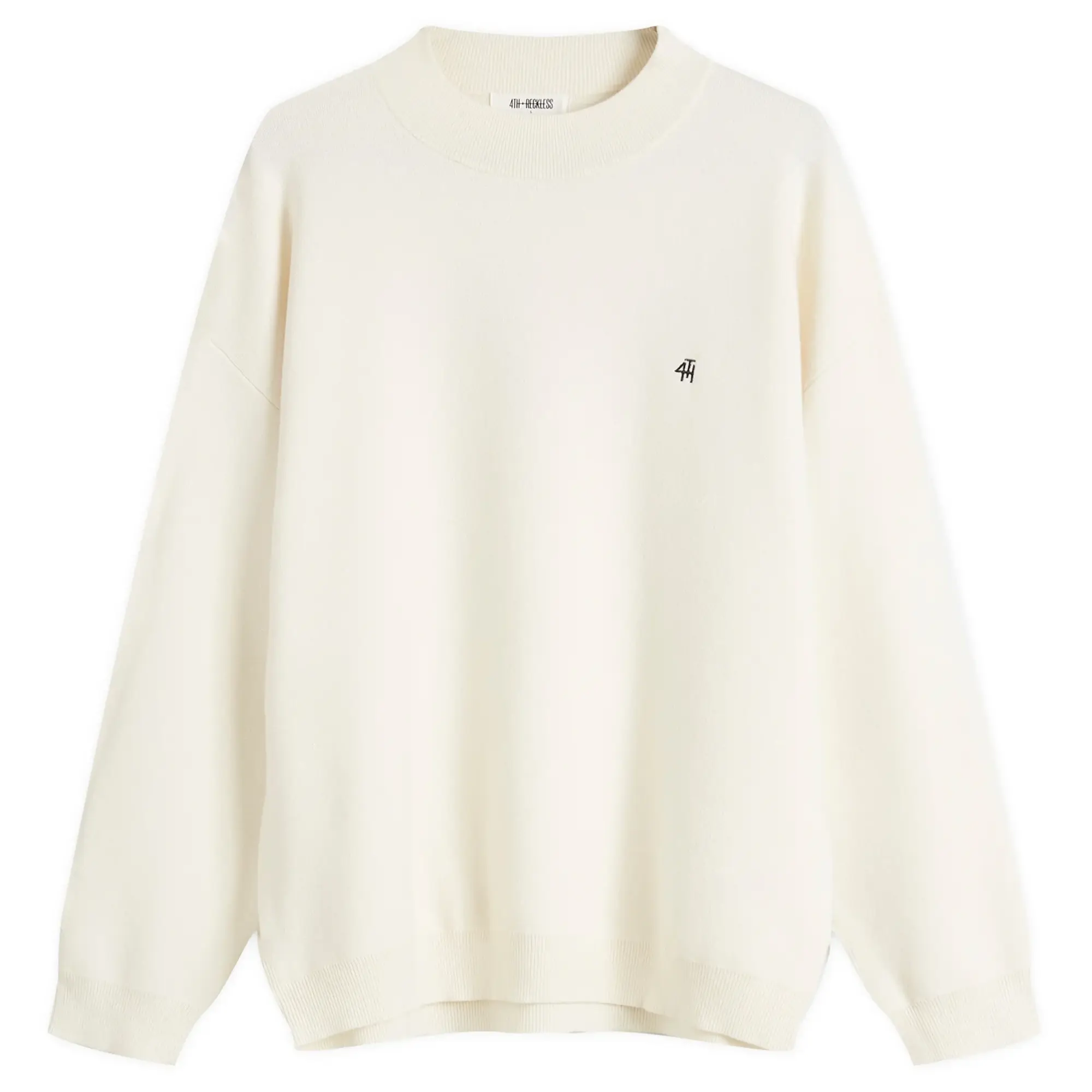 4th & Reckless Women's Cleo Knitted Jumper Cream