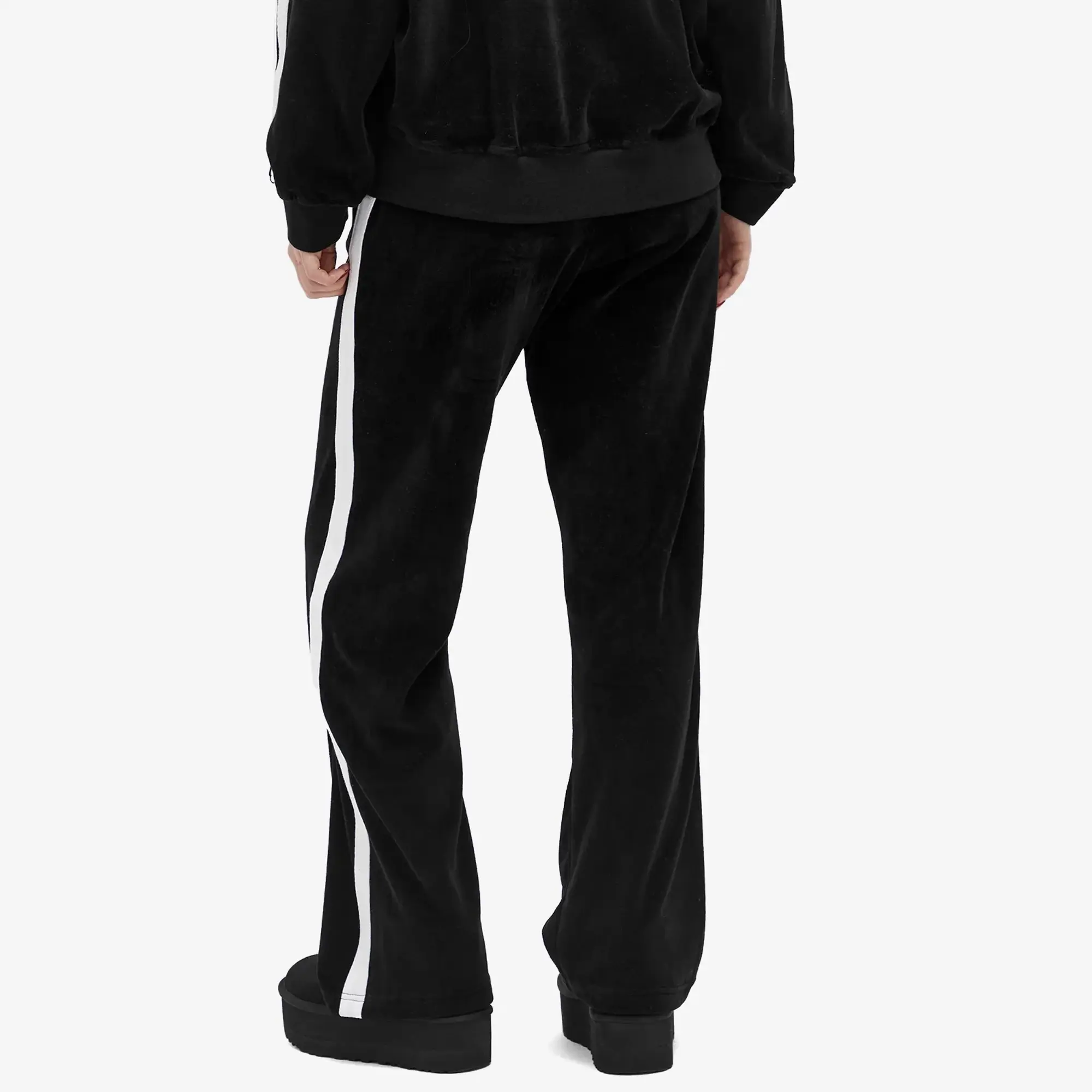 4th & Reckless Women's Cadie Velour Sweatpants Black