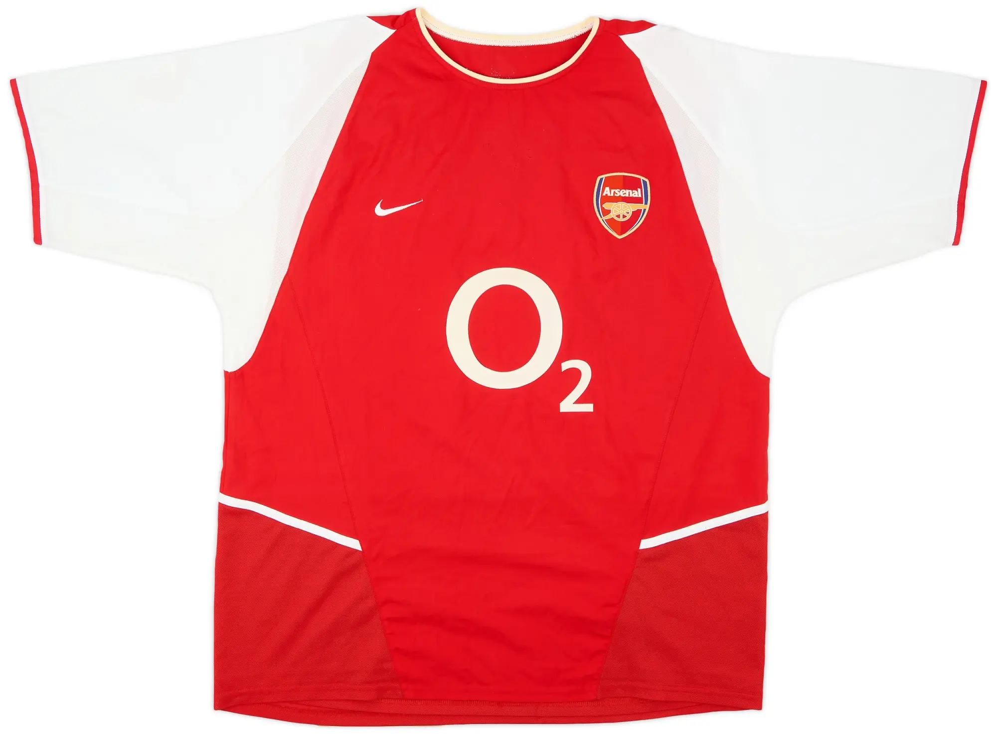 Nike Arsenal Mens SS Home Shirt 2002/04 | ARSH02-959 | FOOTY.COM