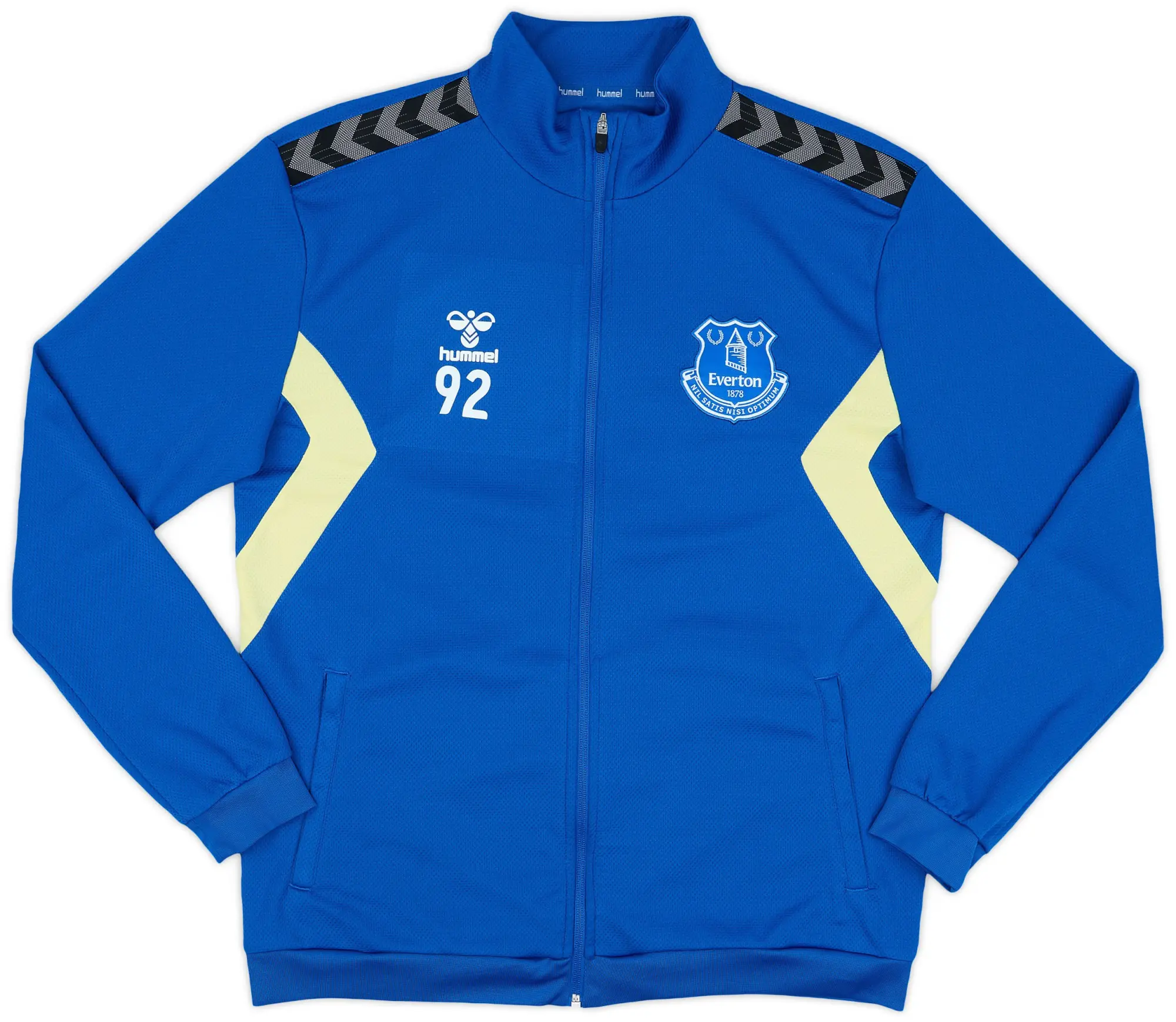 2022-23 Everton Player Issue Hummel Track Jacket #92 - 8/10 - (M)