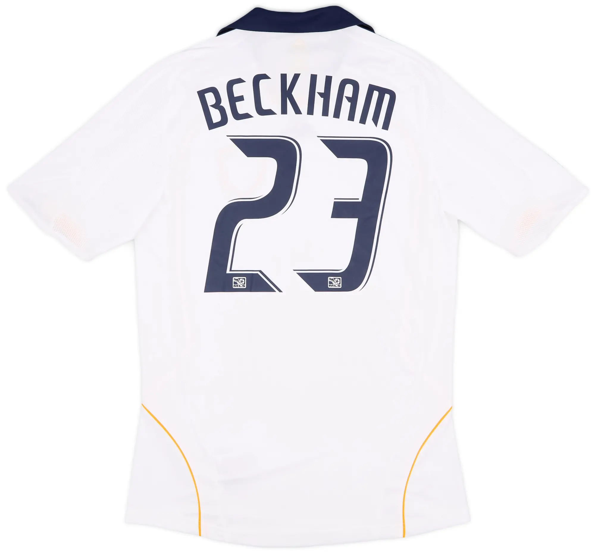 adidas 2008-09 LA Galaxy Home Shirt Beckham #23 - 5/10 - (S)