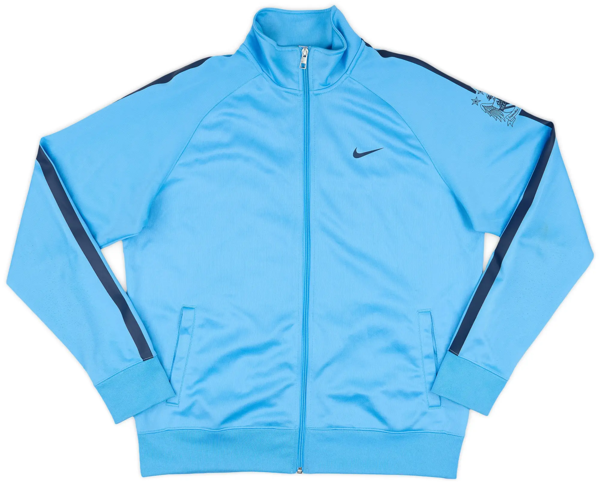 2014-15 Manchester City Nike Track Jacket - 6/10 - (L)