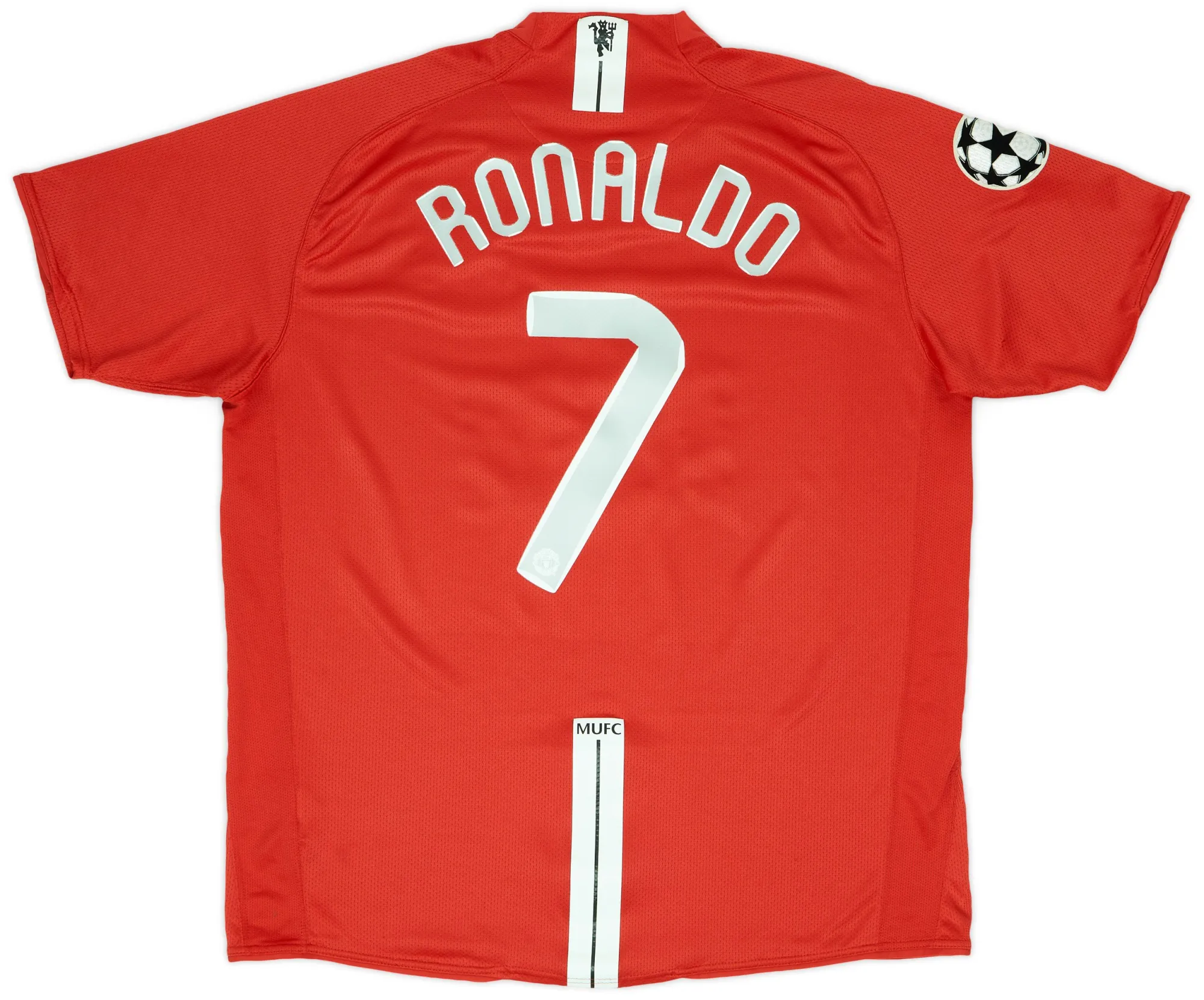 Nike 2008 Manchester United 'Moscow 2008' CL Home Shirt Ronaldo #7