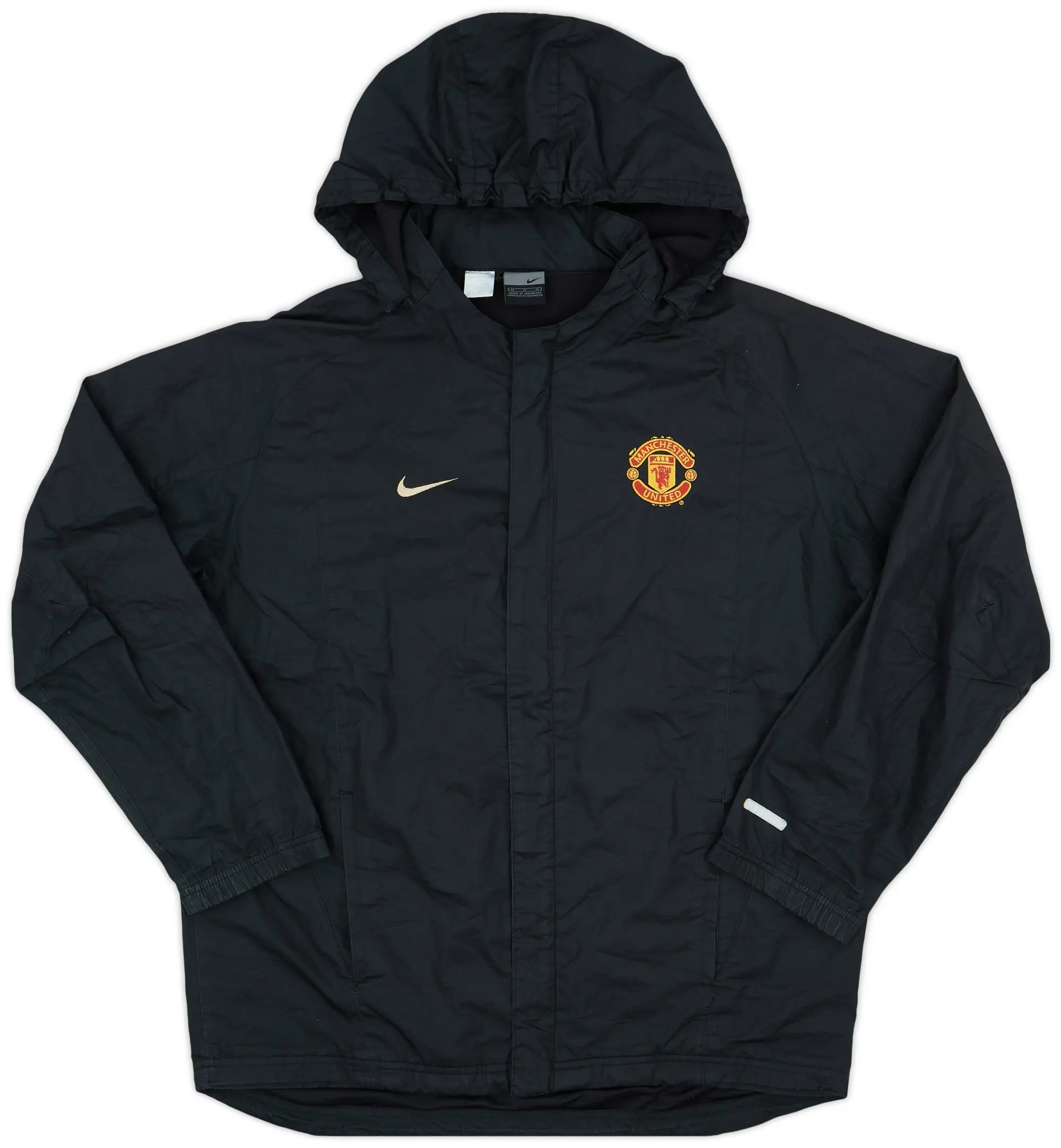 2002-03 Manchester United Nike Hooded Rain Jacket - 6/10 - (M)