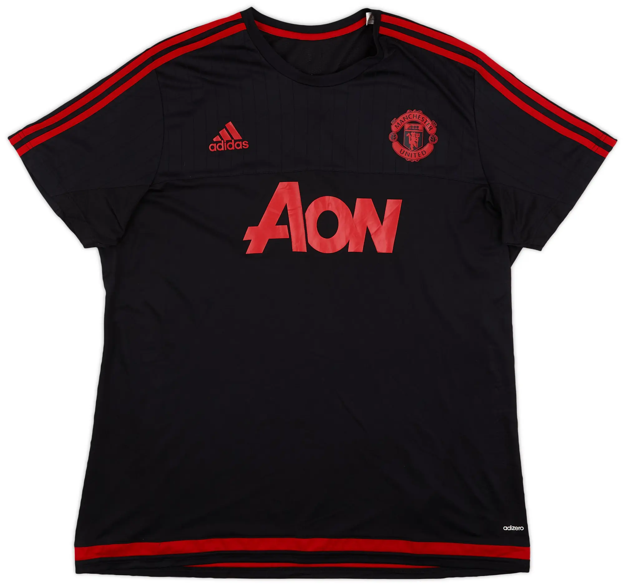 2015-16 Manchester United adidas Training Shirt - 9/10 - (XXL)