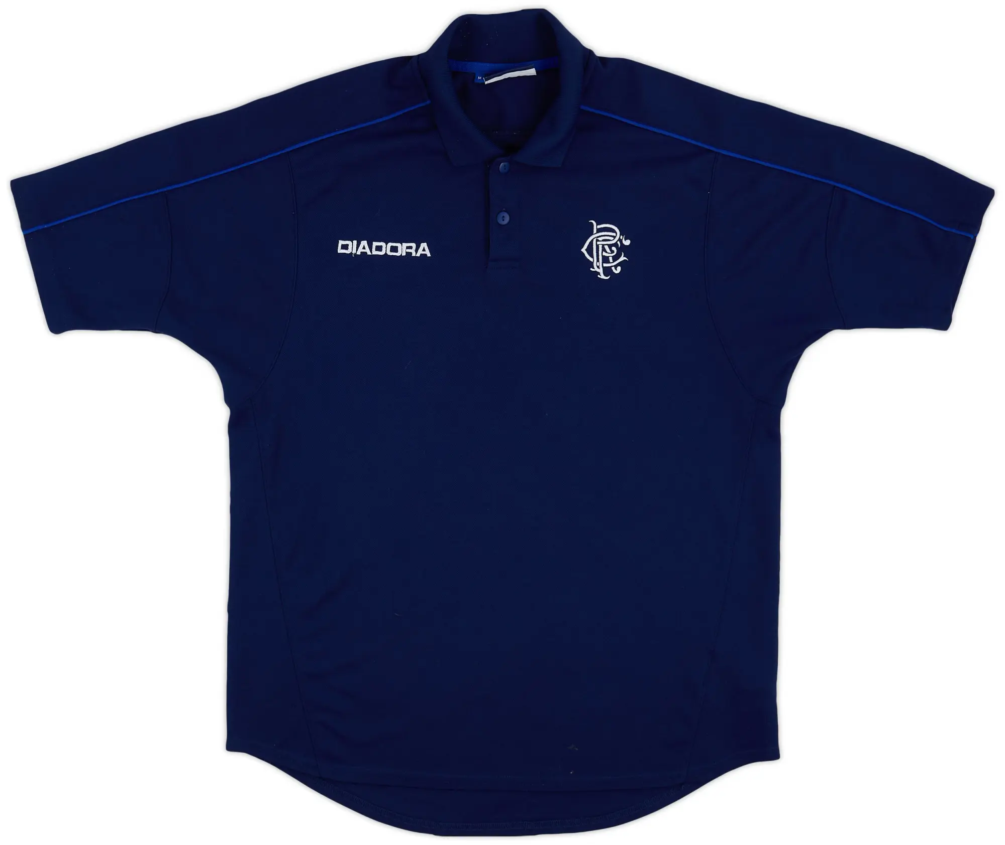 2003-04 Rangers Diadora Polo Shirt - 9/10 - (M)