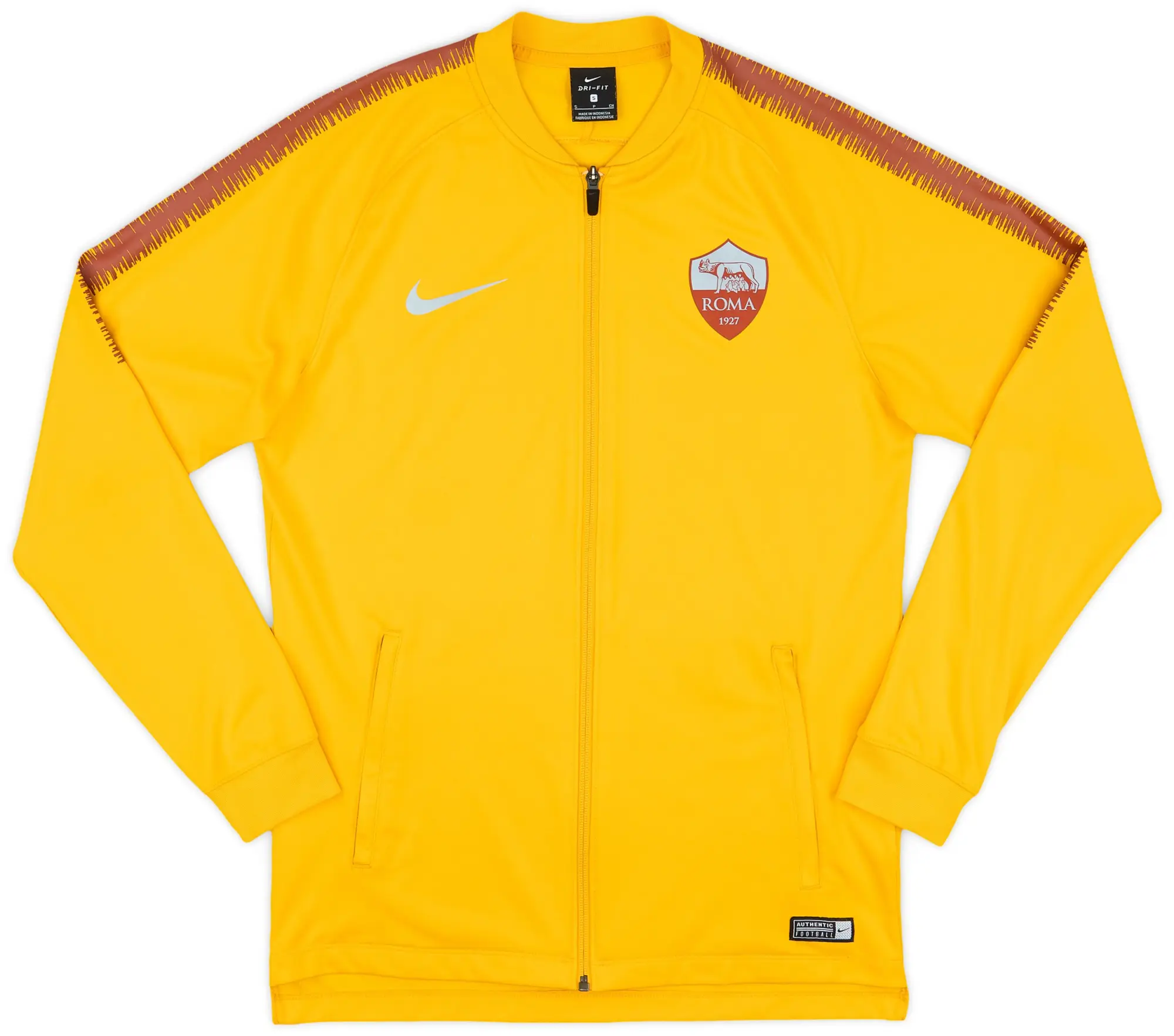 2018-19 Roma Nike Track Jacket - 8/10 - (S)